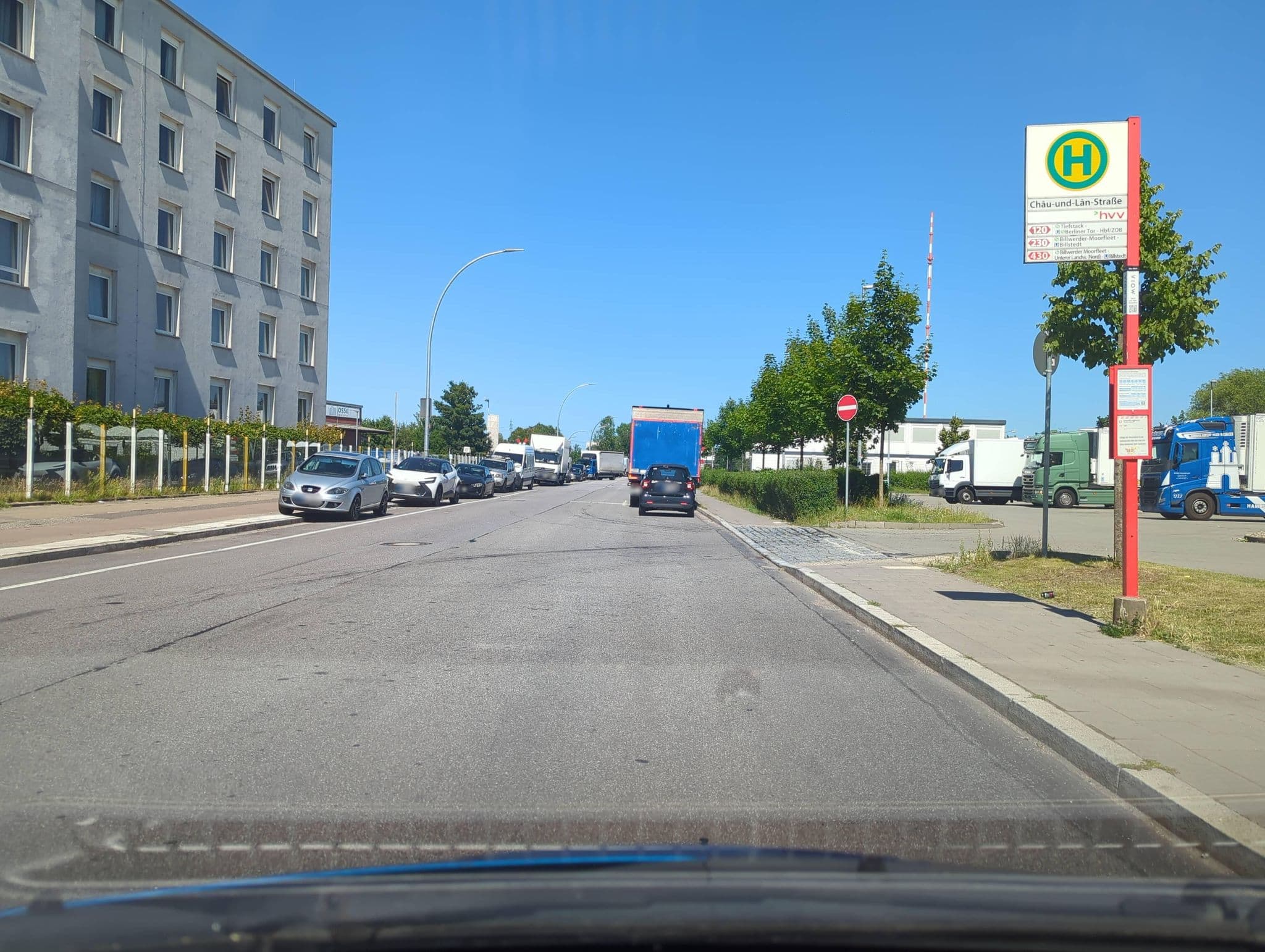 Street view near A1 Hotel Hamburg Moorfleet, Moorfleet — © hotteliene (CC BY-SA · Mapillary)