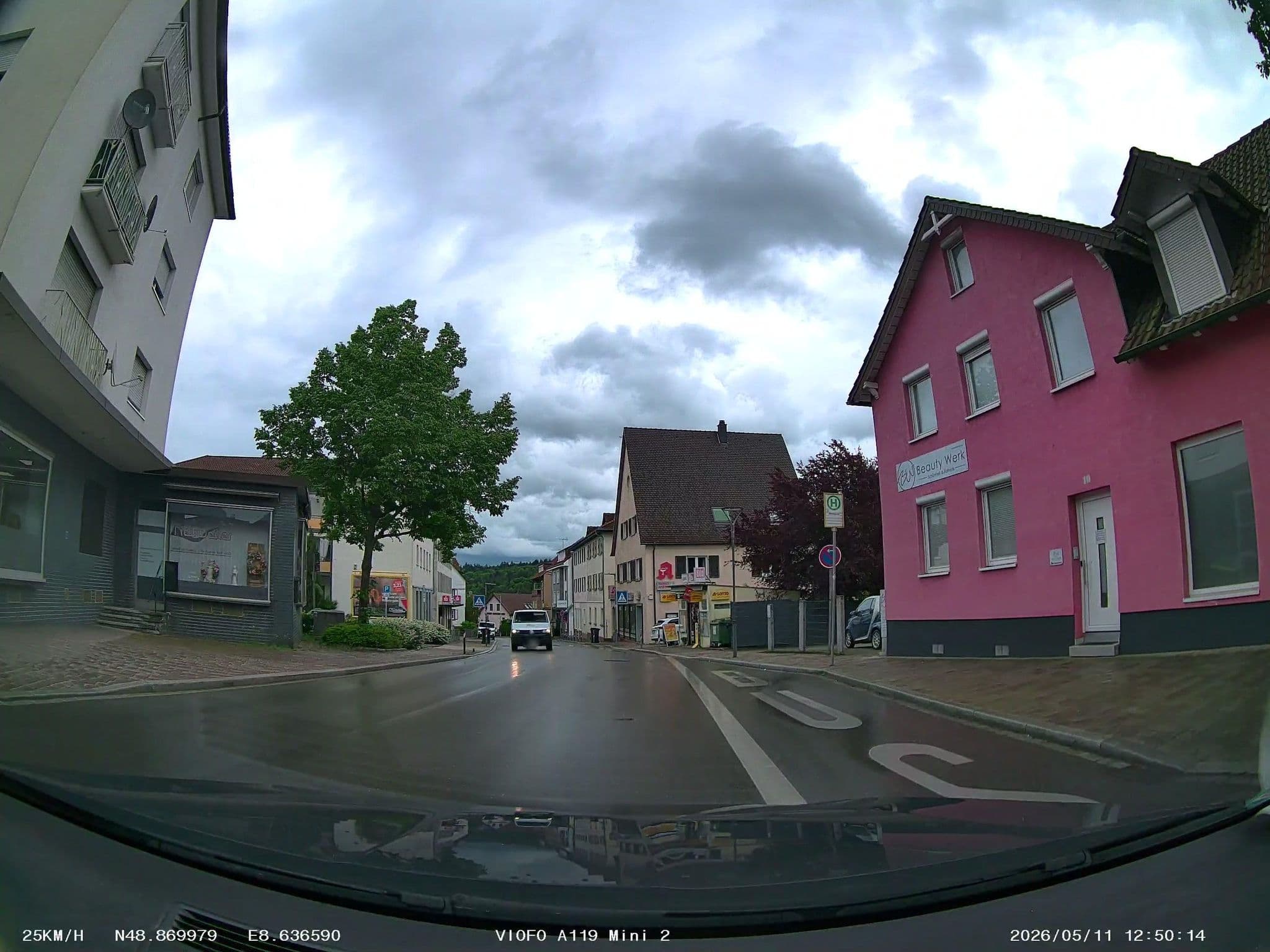 Street view near Hotel-Restaurant Taormina GmbH, Birkenfeld — © soulcover (CC BY-SA · Mapillary)