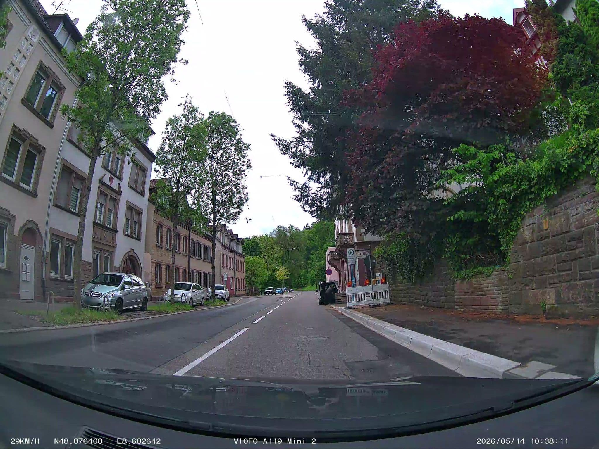 Street view near Gala Hotel Pforzheim, Pforzheim — © soulcover (CC BY-SA · Mapillary)