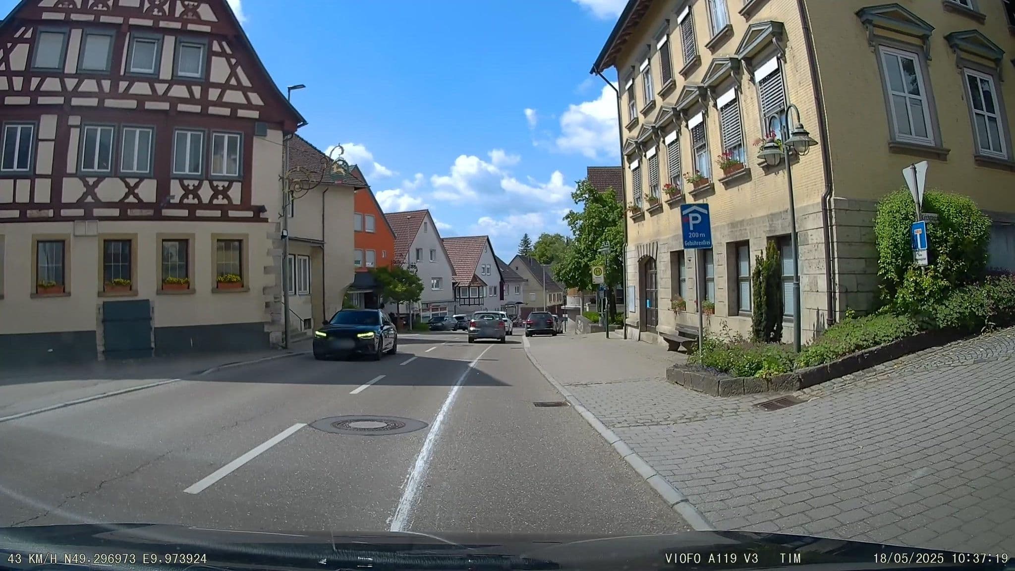 Street view near Zum Hirschen, Blaufelden — © tim3003 (CC BY-SA · Mapillary)