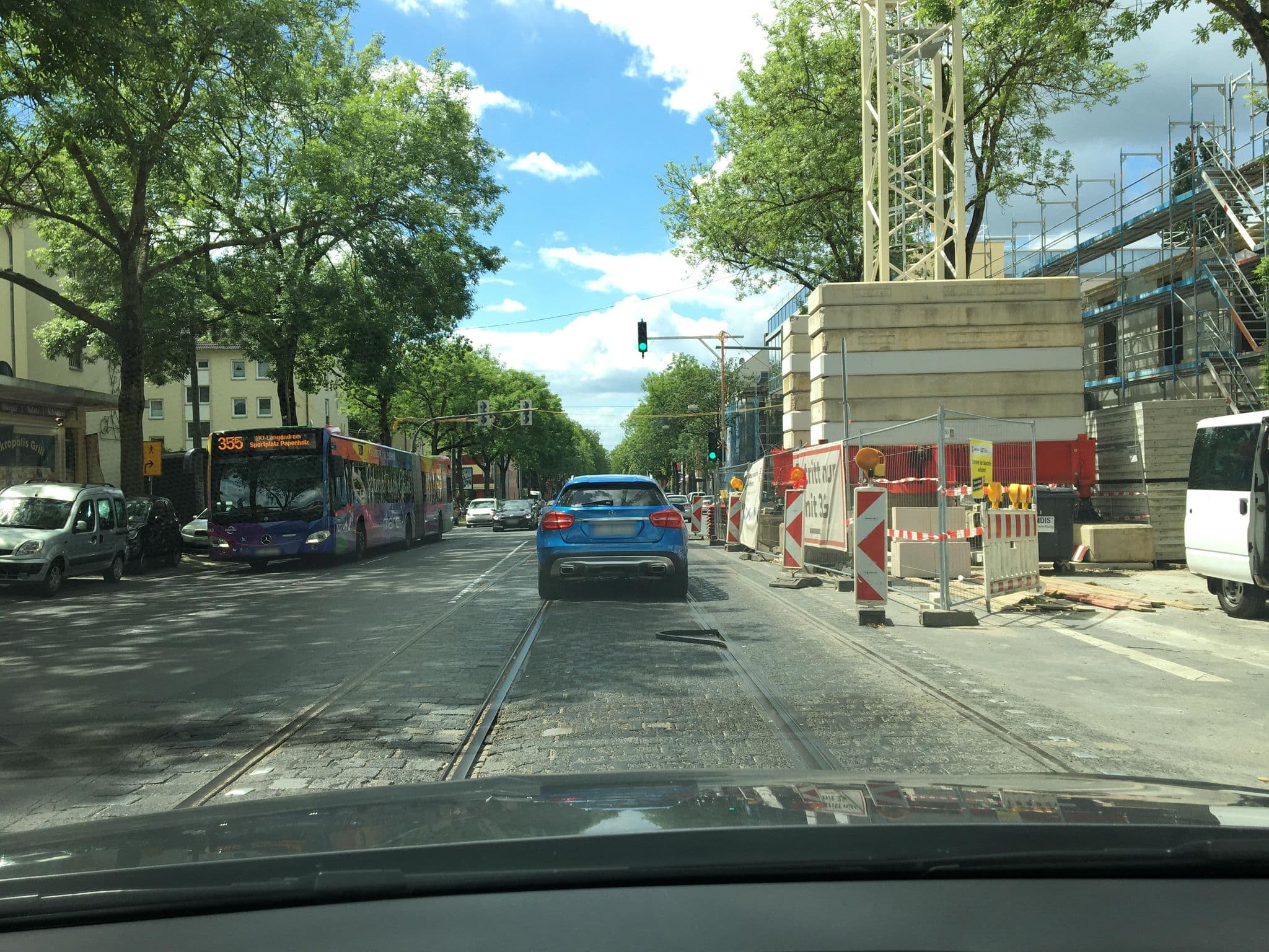 Street view near B&B HOTEL Bochum-City, Bochum — © heetENkoel (CC BY-SA · Mapillary)
