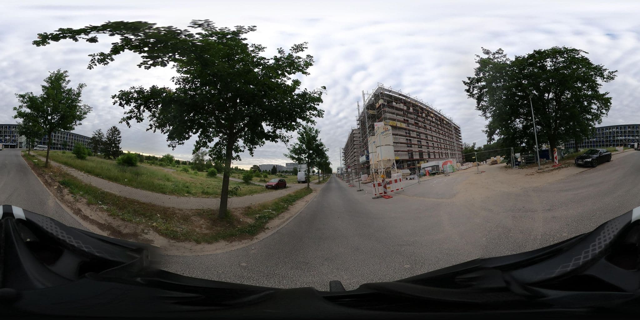Street view near ipartment Berlin Airport, Schönefeld — © stefanhrt (CC BY-SA · Mapillary)