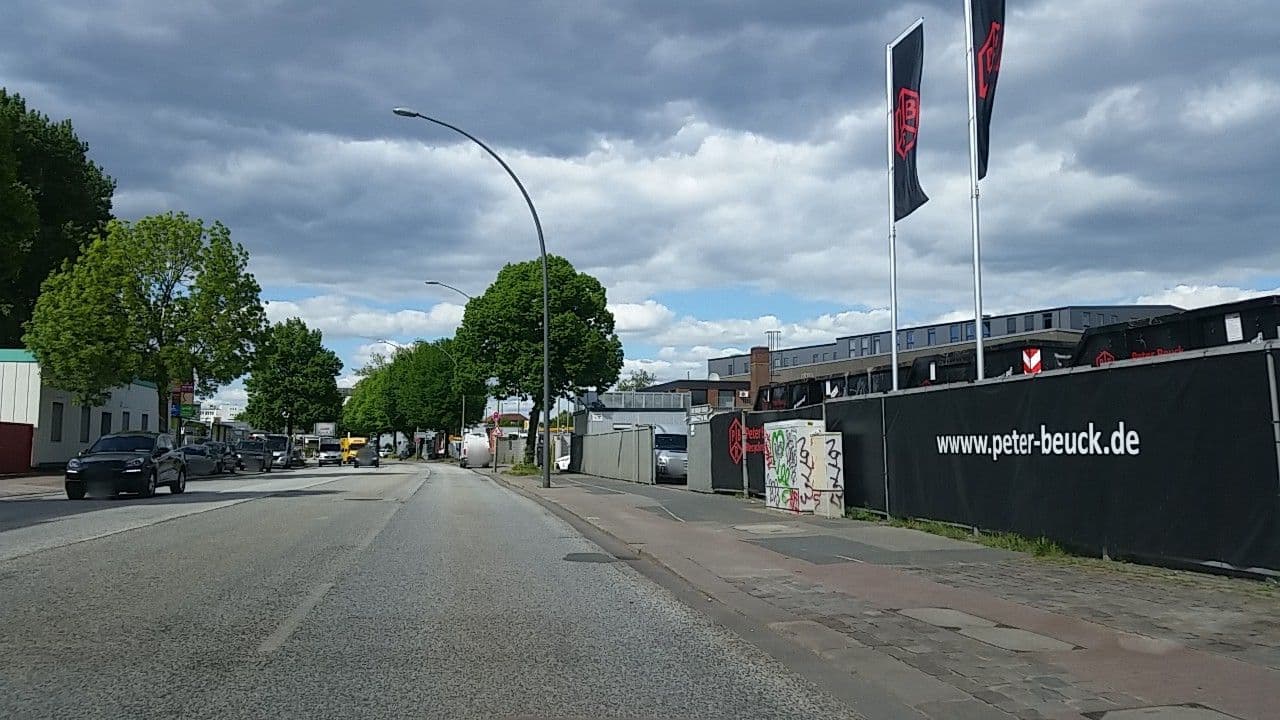 Street view near ITM Hotelbetriebs GmbH, Hammerbrook — © tian (CC BY-SA · Mapillary)