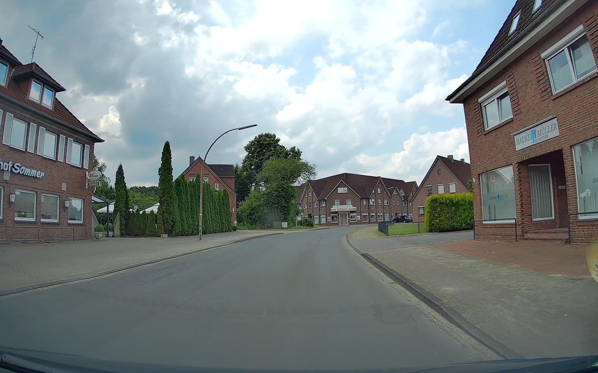 Street view near Gasthof Sommer, Bösel — © hendel (CC BY-SA · Mapillary)