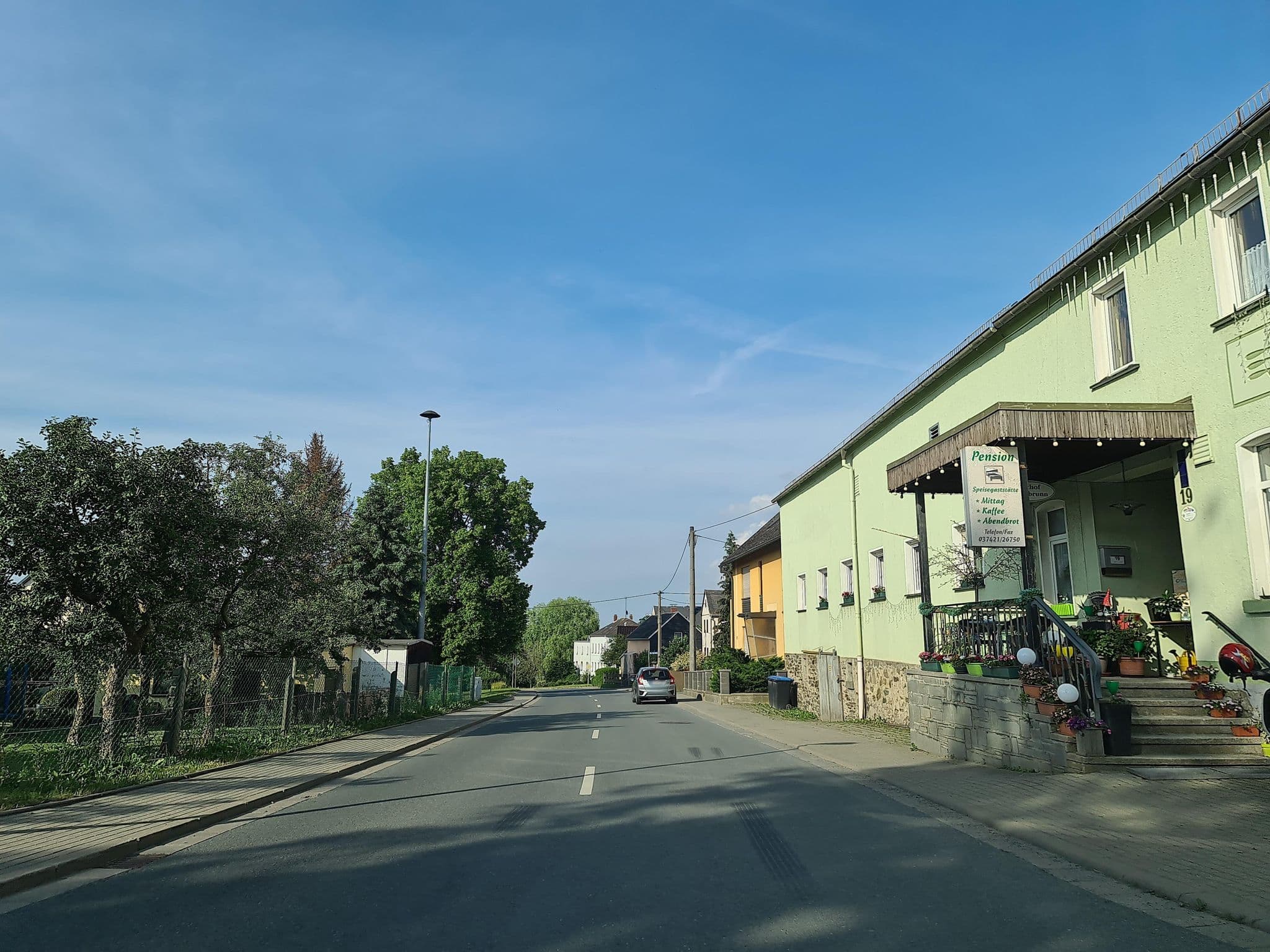 Street view near Gasthof-Pension Schönbrunn, Bösenbrunn — © canislupus (CC BY-SA · Mapillary)