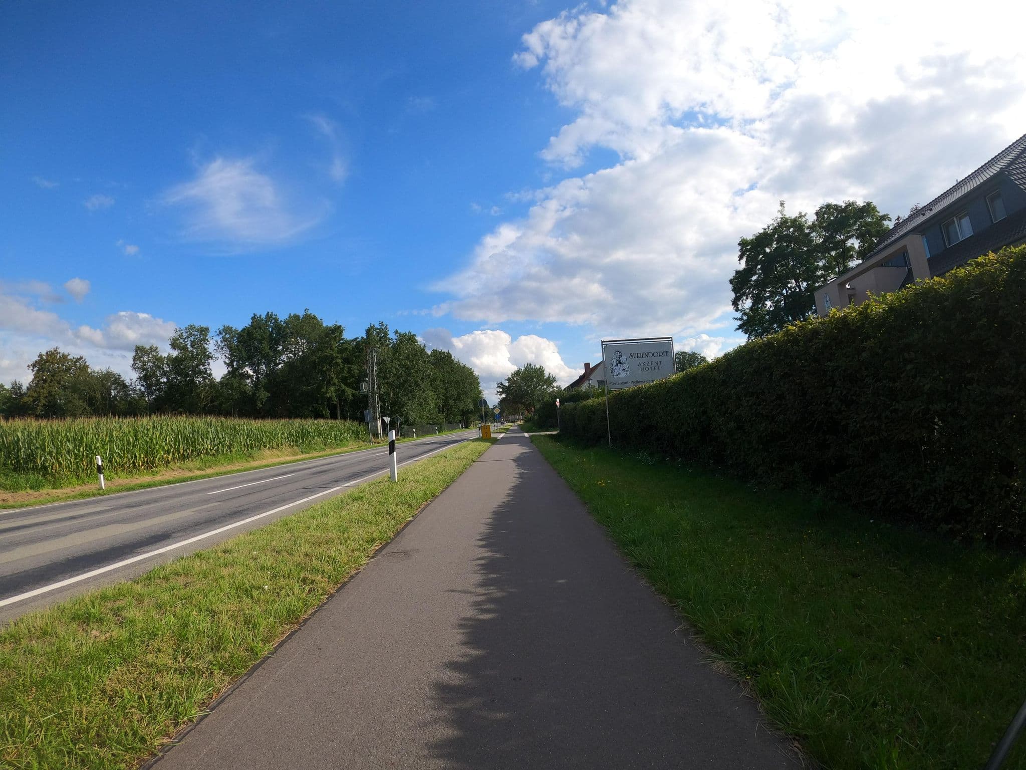Street view near AKZENT Hotel Restaurant Haus Surendorff - Birgit Surendorff e.K., Bramsche — © VIA_KK (CC BY-SA · Mapillary)