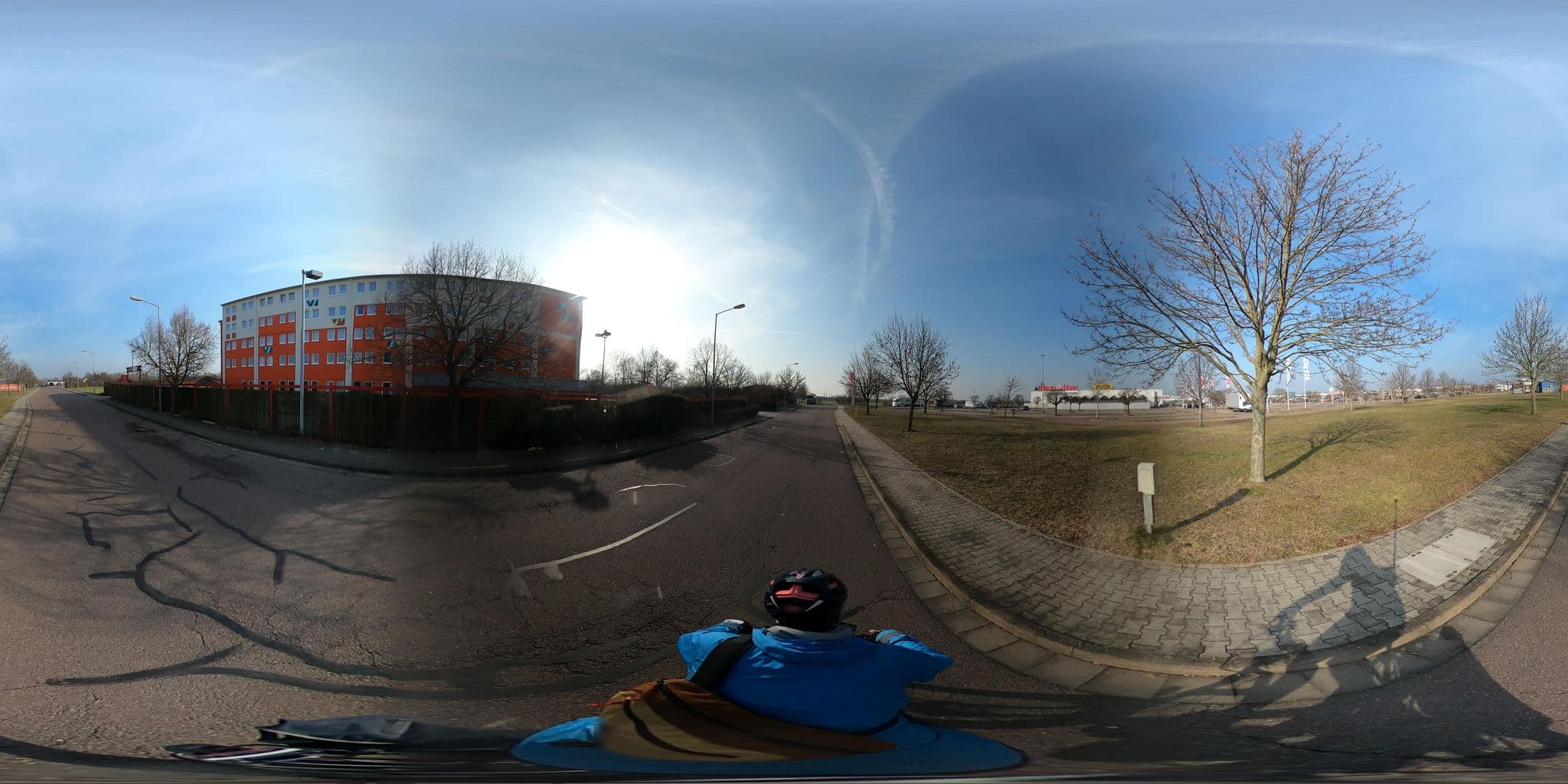 Street view near Mühlenhotel Halle Leipzig, Braschwitz — © Planungsgesellschaft_RV-K (CC BY-SA · Mapillary)