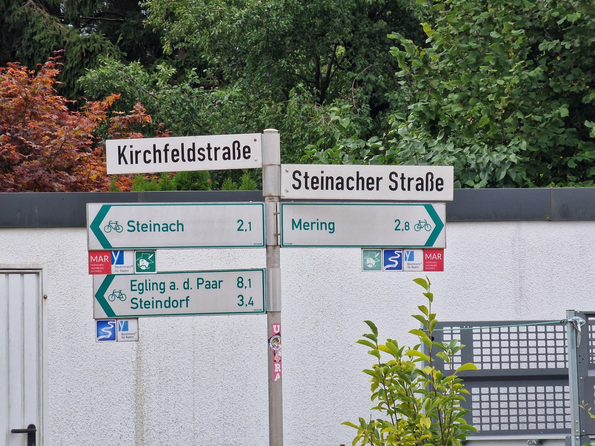 Street view near Landgasthof Aumiller GmbH & Co. KG, Merching — © santon (CC BY-SA · Mapillary)
