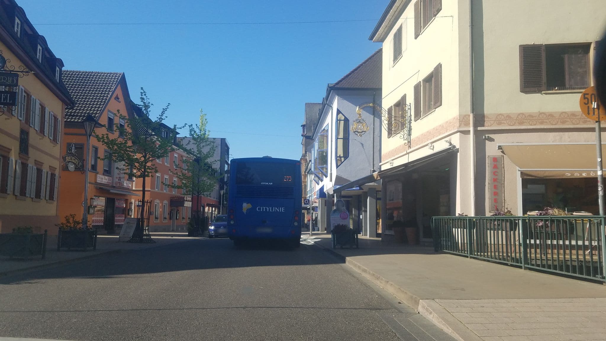 Street view near #heimat im Badischen Hof, Bühl — © karthoo (CC BY-SA · Mapillary)