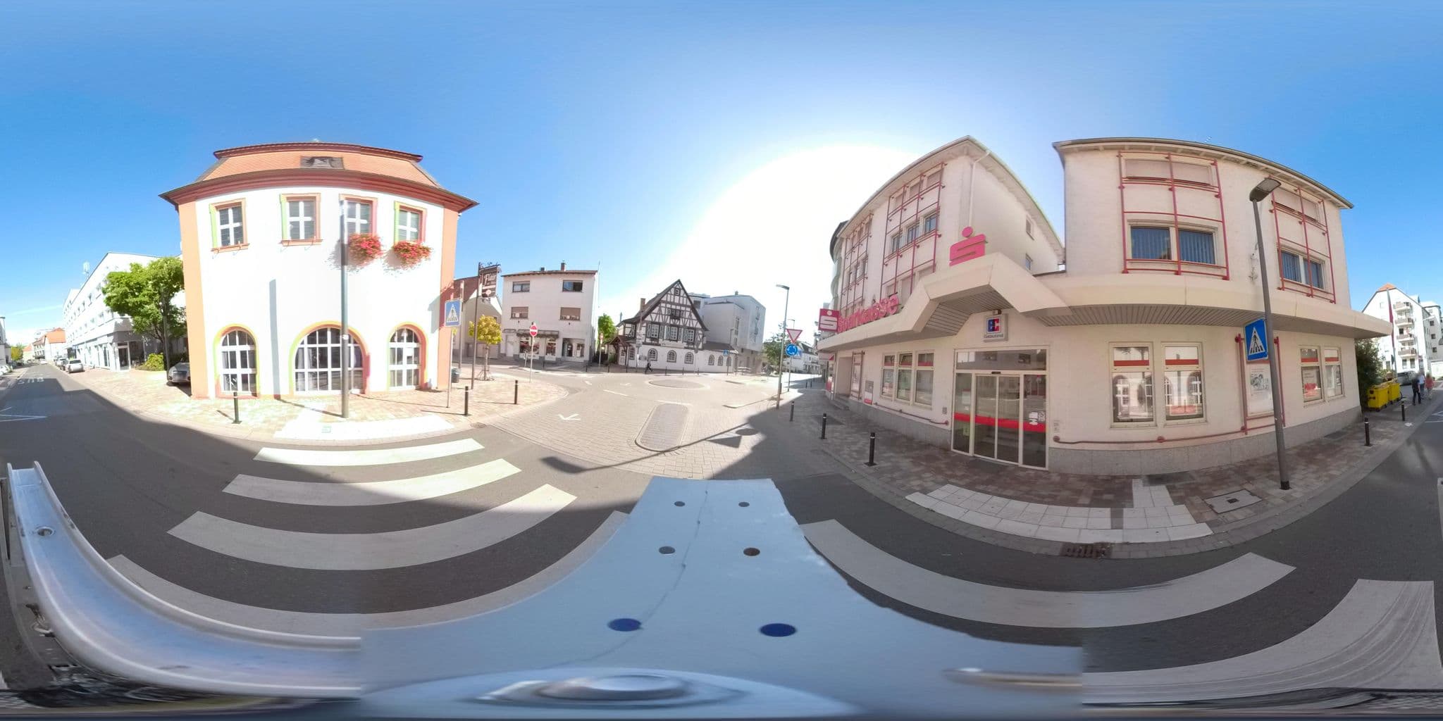 Street view near Hotel Schützenhof mit Wellness, Bürstadt — © wegavision (CC BY-SA · Mapillary)