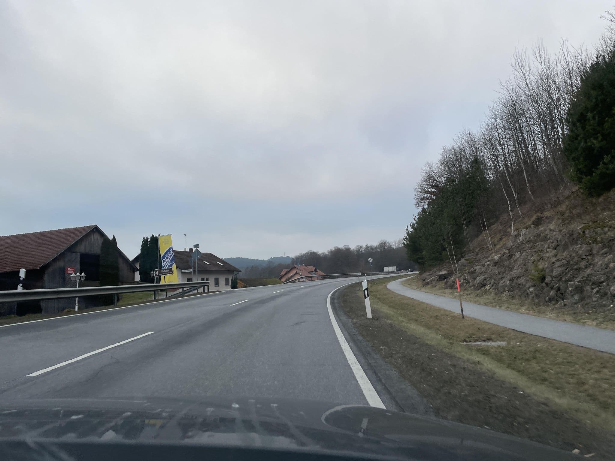 Street view near Landhotel Schwalbenhof, Chamerau — © Jubisser (CC BY-SA · Mapillary)