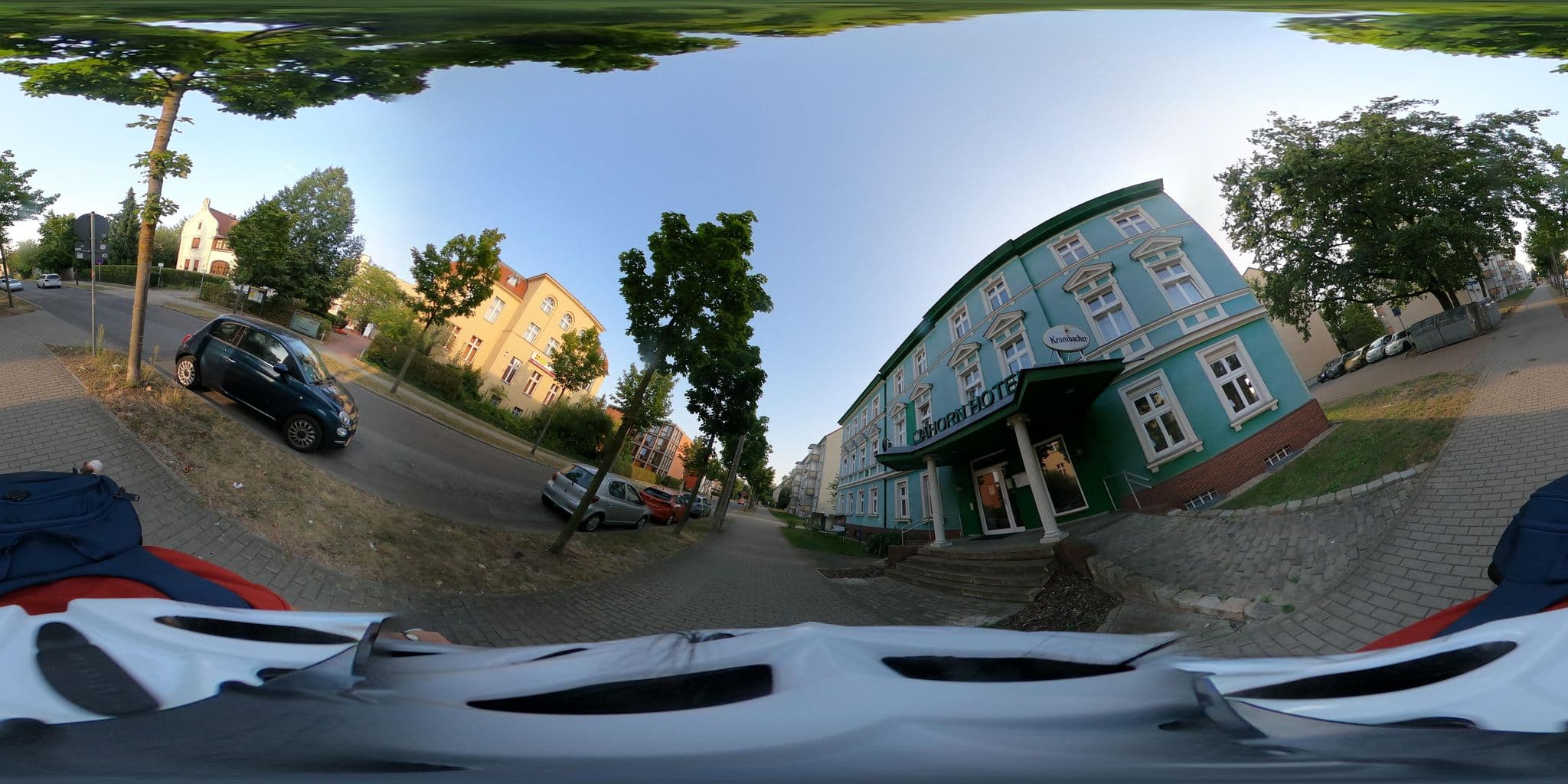 Street view near AHORN - Hotel & Restaurant, Cottbus — © hitzi (CC BY-SA · Mapillary)