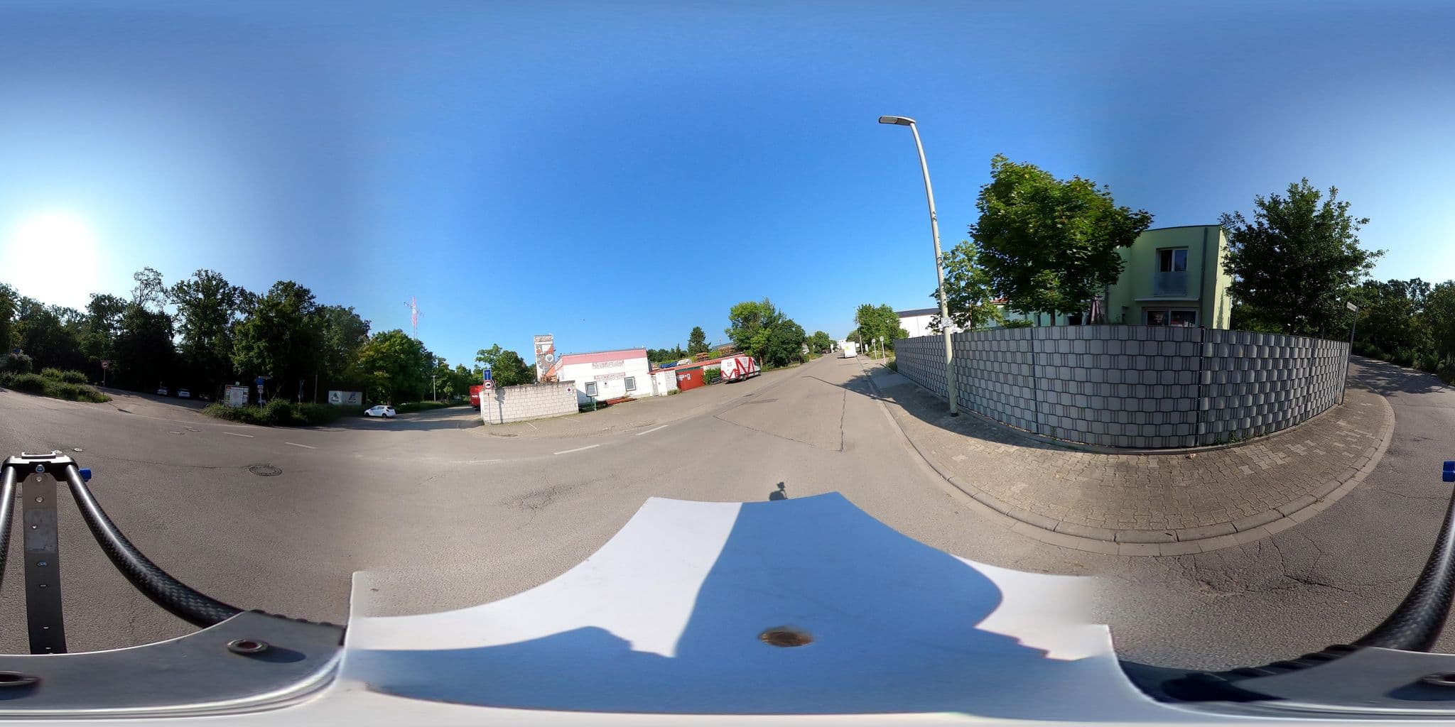 Street view near Restaurant Jägerhof - Ute Reimer, Limburgerhof — © wegavision (CC BY-SA · Mapillary)