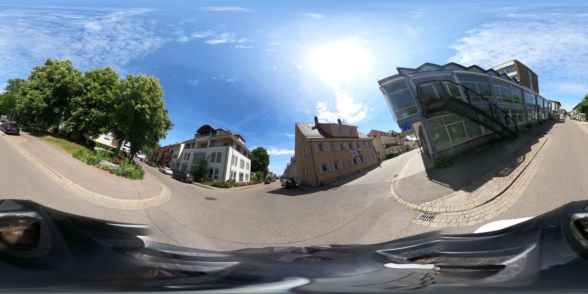 Street view near Hotel Landschloß Korntal, Korntal — © artemis (CC BY-SA · Mapillary)