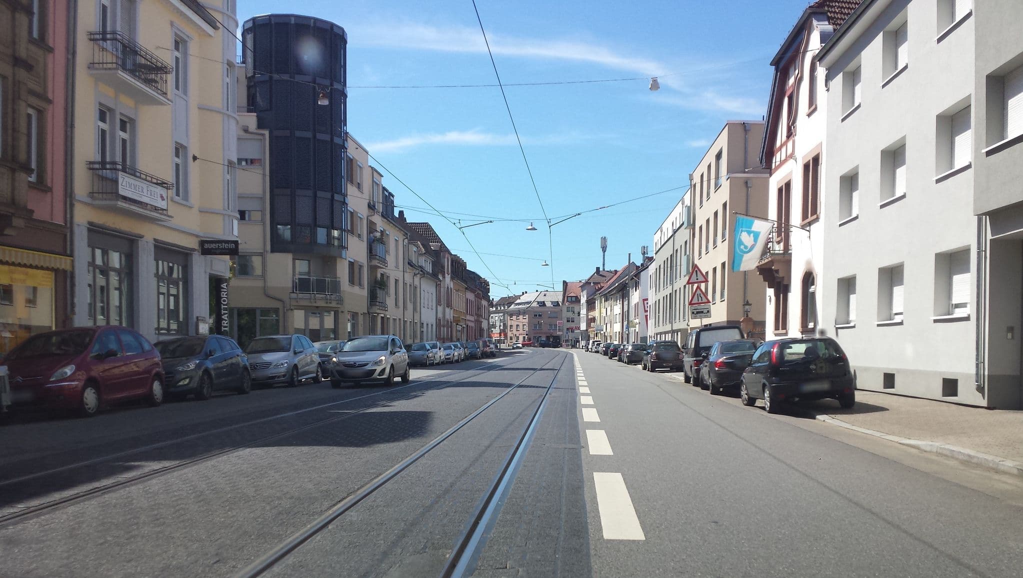 Street view near auerstein-hotels Heidelberg, Dossenheim — © wegavision (CC BY-SA · Mapillary)