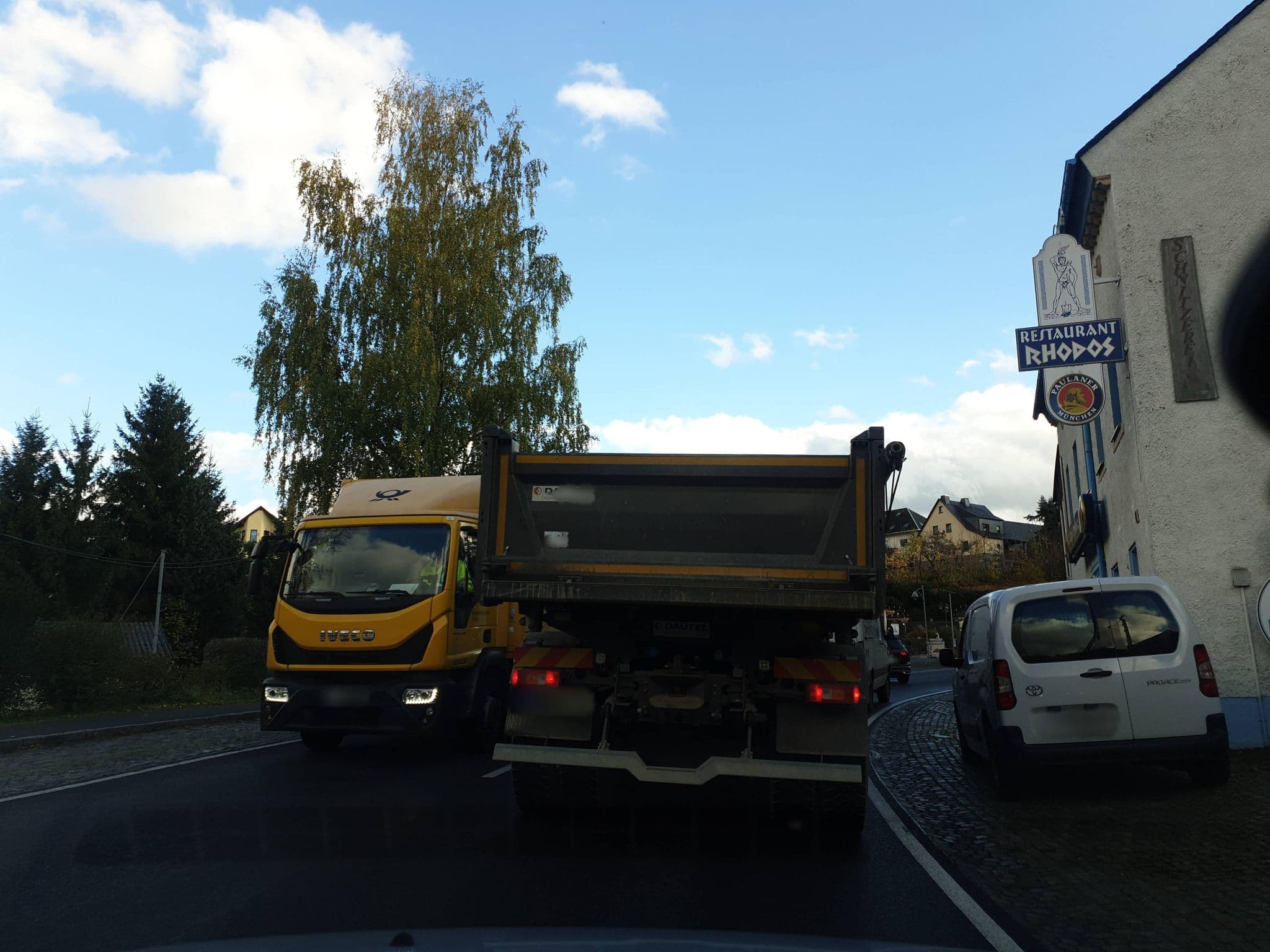 Street view near Wolkensteiner Zughotel - Kathrin Reuter, Wolkenstein — © canislupus (CC BY-SA · Mapillary)