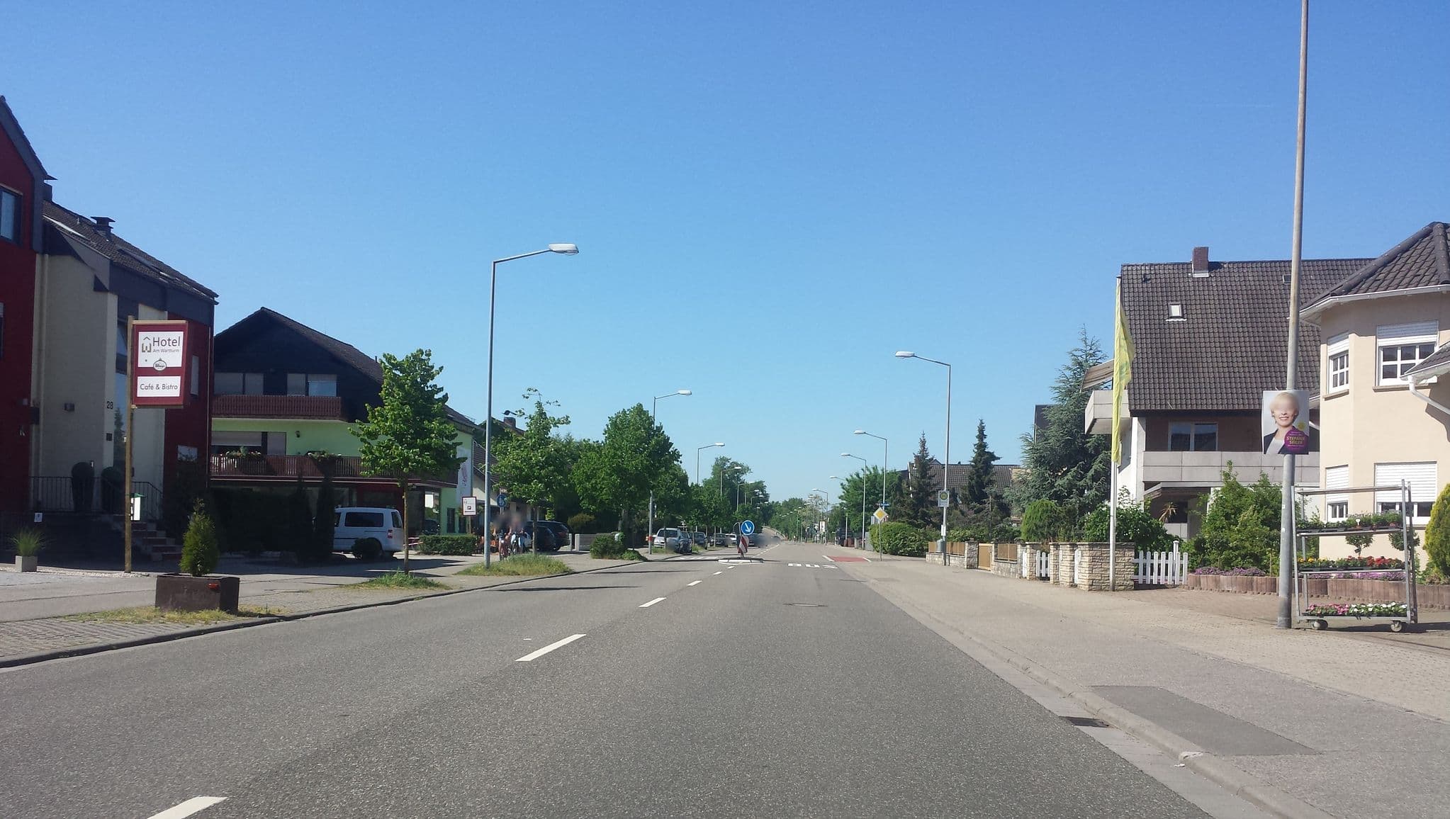 Street view near Hotel Am Wartturm - Christian Heck, Speyer — © wegavision (CC BY-SA · Mapillary)