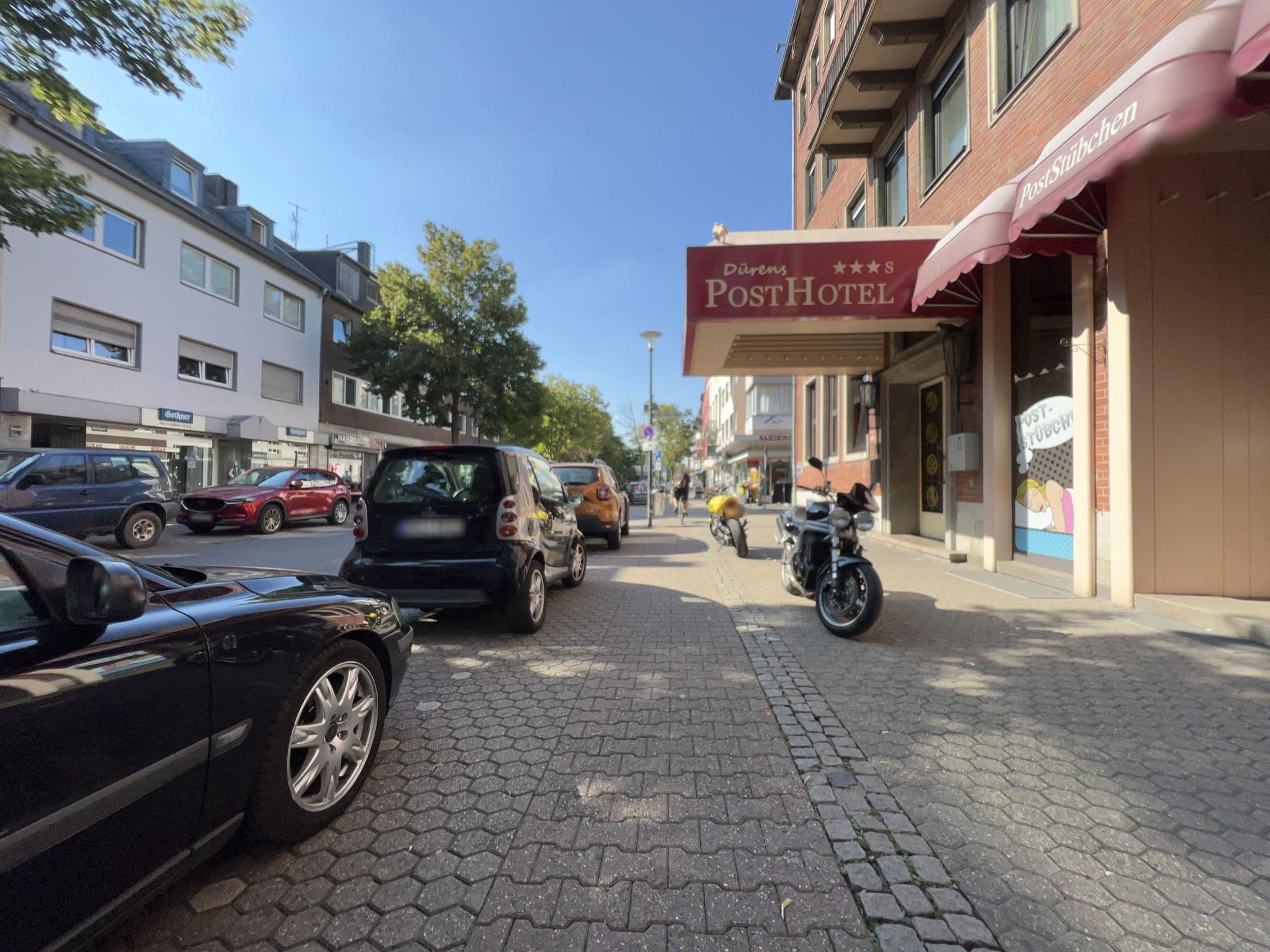 Street view near TRIP INN Posthotel Düren, Düren — © tyomox (CC BY-SA · Mapillary)