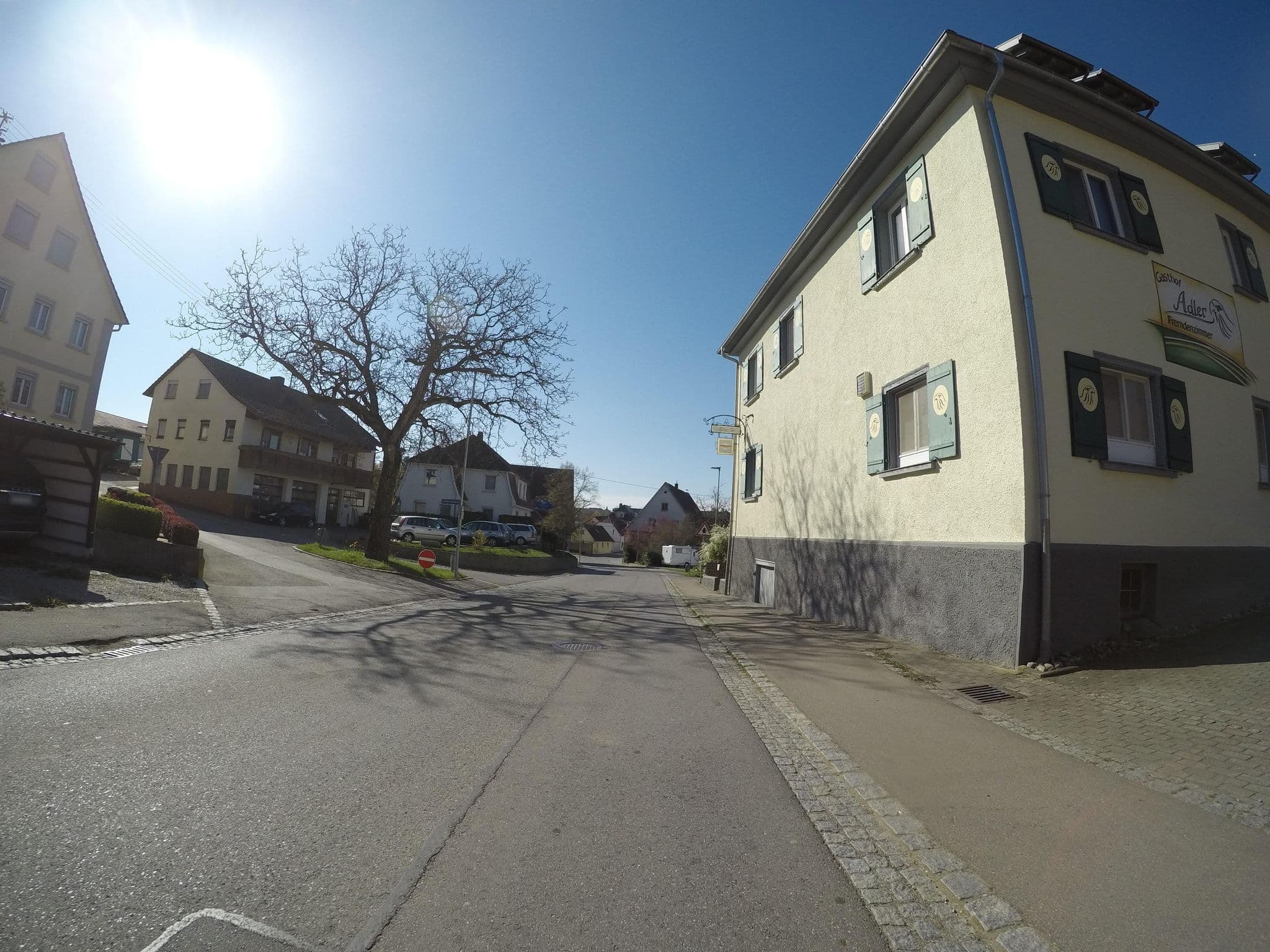 Street view near Landhotel Restaurant Gasthof Adler, Ebenweiler — © ray66 (CC BY-SA · Mapillary)