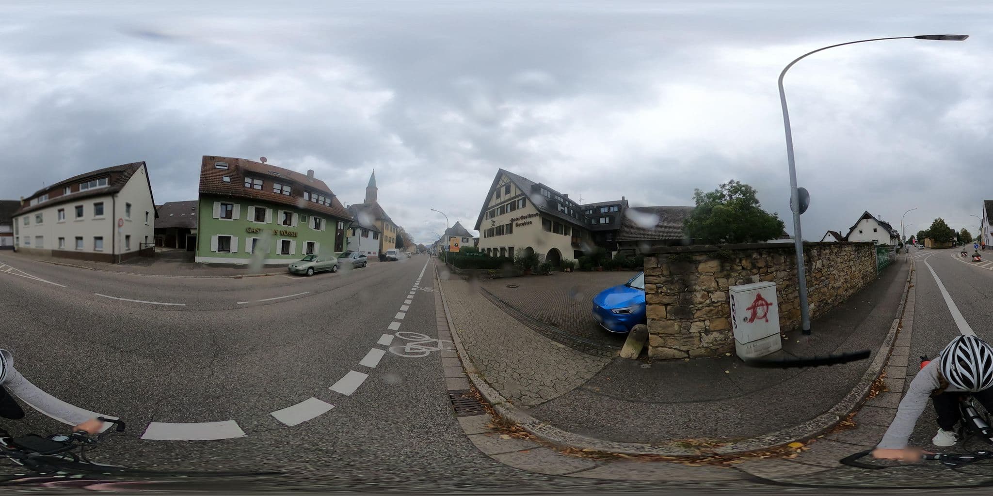 Street view near Paradies, Ebringen — © RadNETZ (CC BY-SA · Mapillary)