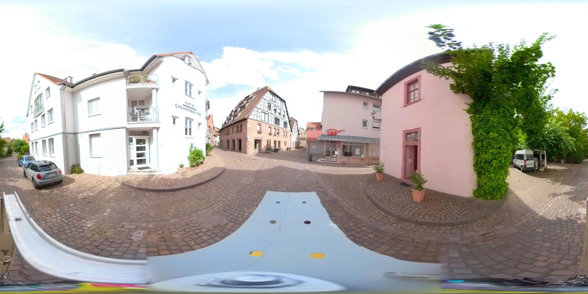Street view near Hotel Cronberger Hof, Ladenburg — © wegavision (CC BY-SA · Mapillary)