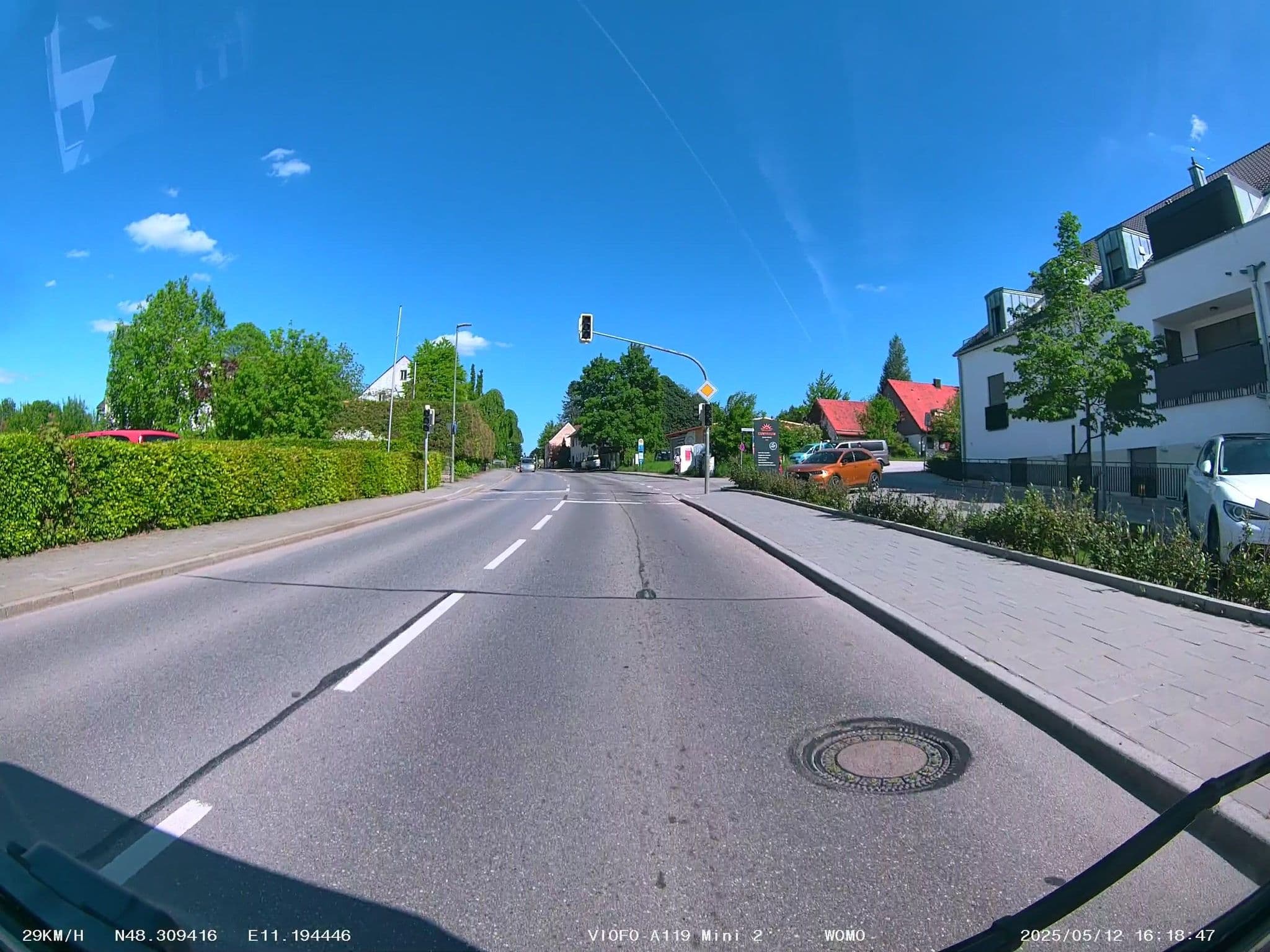 Street view near Hotel Staffler & Schreiners Restaurant, Odelzhausen — © soulcover (CC BY-SA · Mapillary)