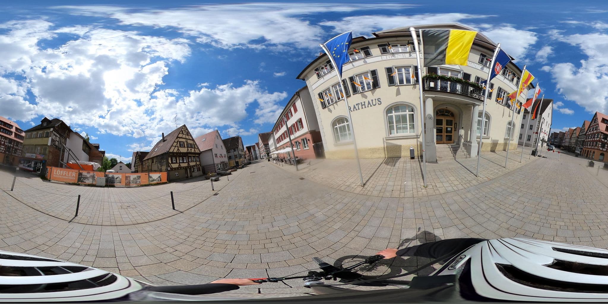 Street view near Mattiello's Mengen, Mengen — © RadNETZ (CC BY-SA · Mapillary)