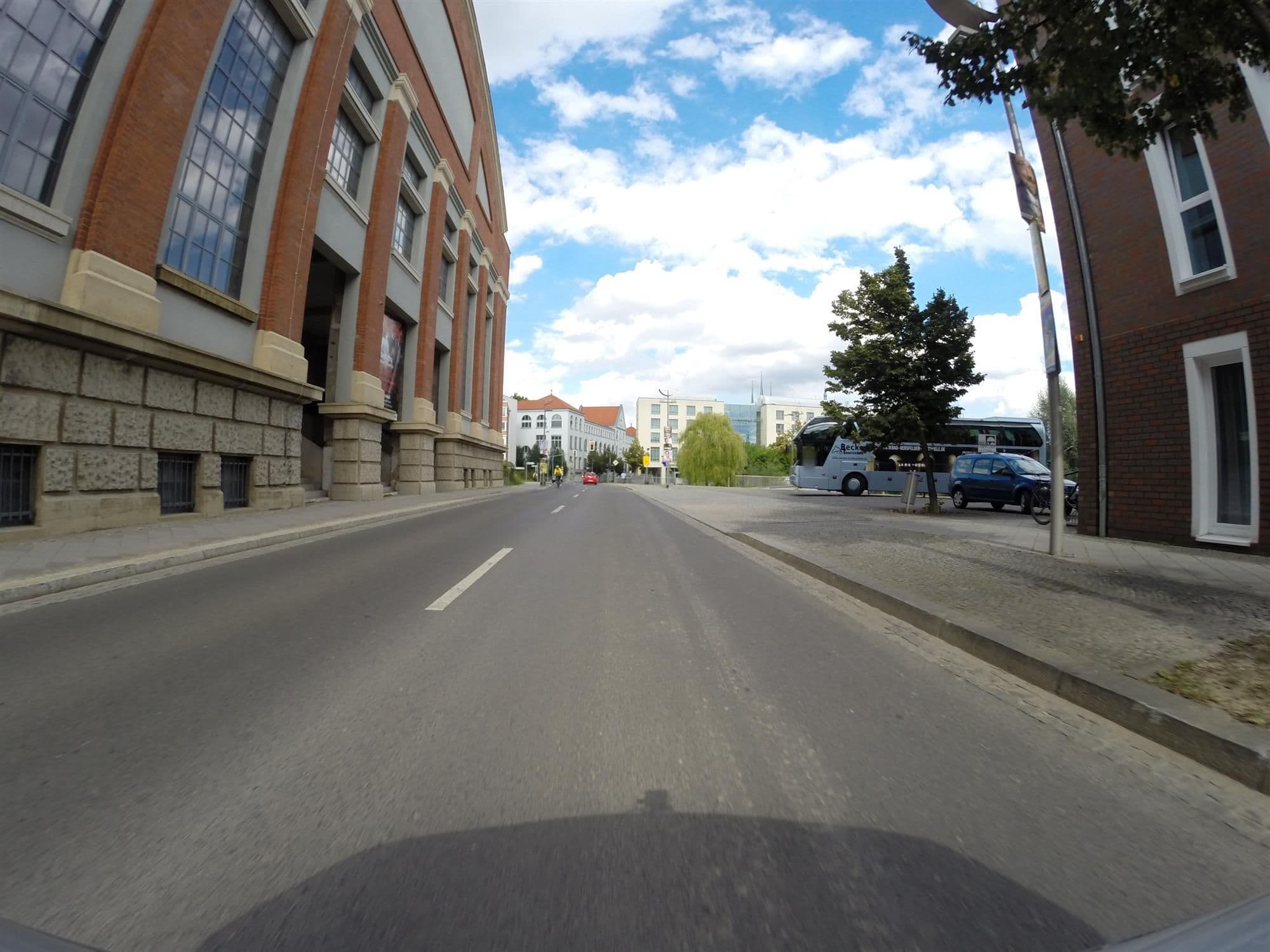 Street view near Limehome Erfurt Maximilian-Welsch-Straße, Erfurt — © ahzf (CC BY-SA · Mapillary)