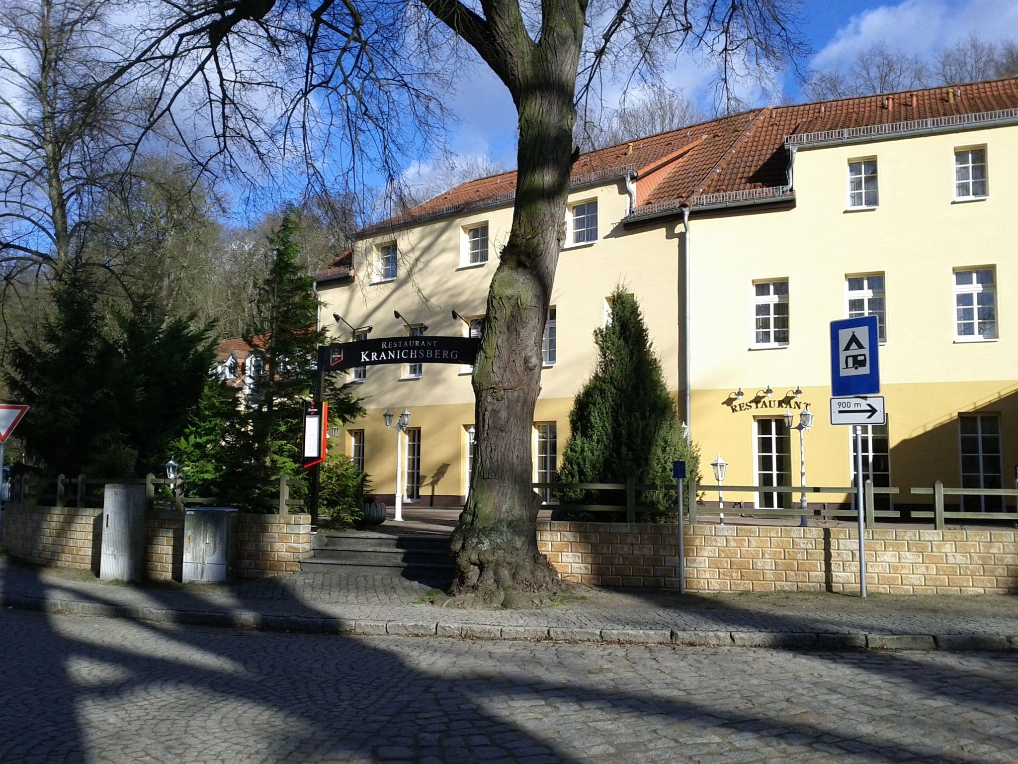 Street view near Hotel & Restaurant Kranichsberg, Woltersdorf — © polarmap (CC BY-SA · Mapillary)