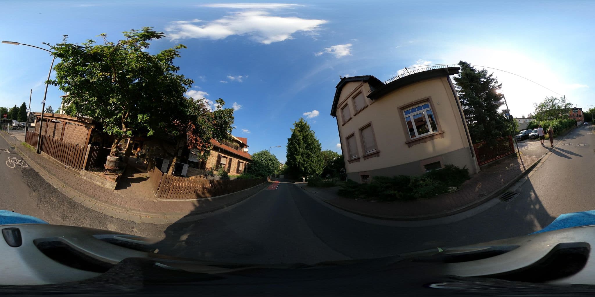Street view near Hotel Concordia - Wohnen auf Zeit, Eschborn — © tmka (CC BY-SA · Mapillary)