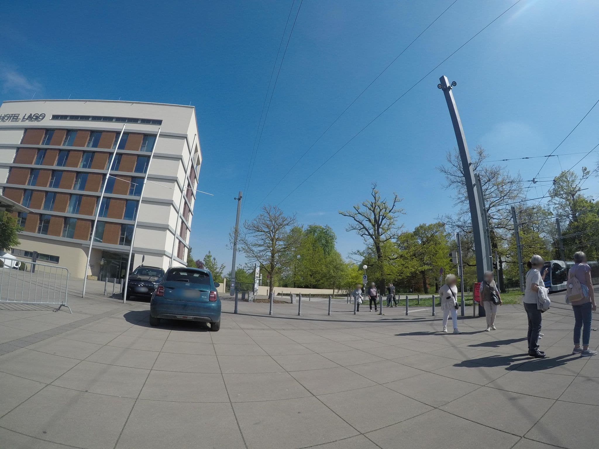 Street view near LAGO hotel&restaurant, Neu-Ulm — © ray66 (CC BY-SA · Mapillary)