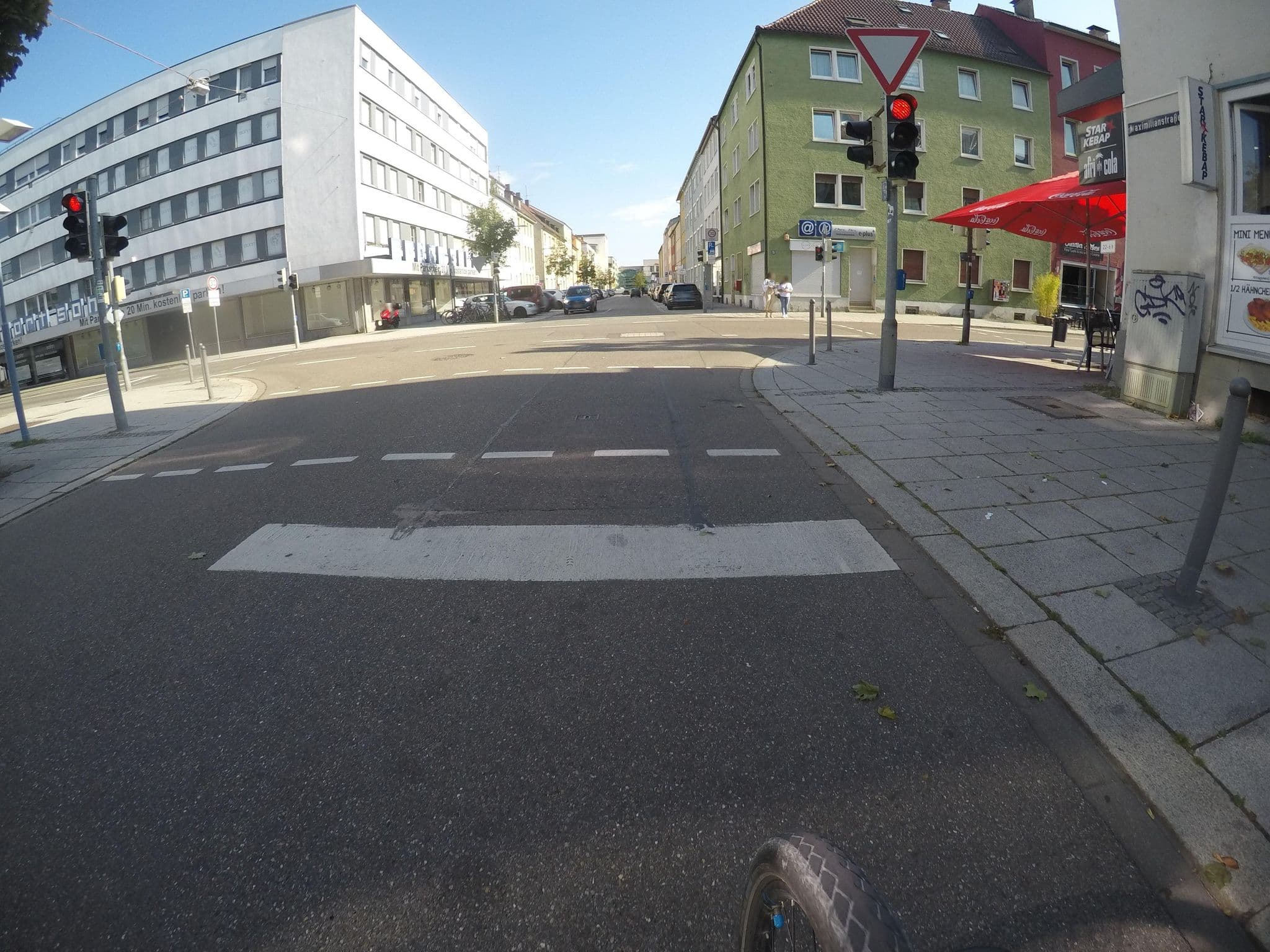 Street view near RiKu HOTEL Neu-Ulm, Ulm — © mfa (CC BY-SA · Mapillary)