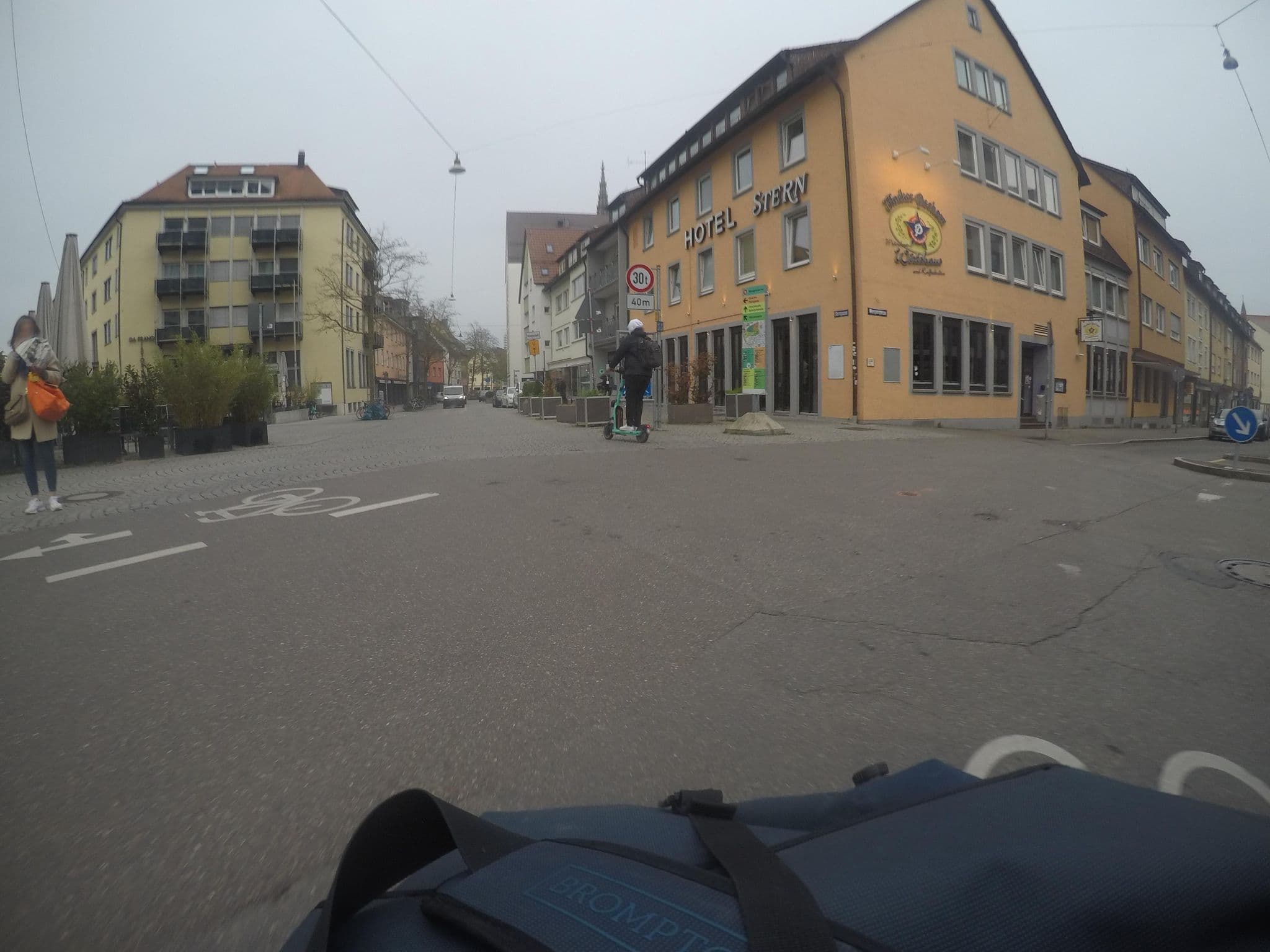 Street view near EMPA Boutique Hotel Ulm, Ulm — © mfa (CC BY-SA · Mapillary)