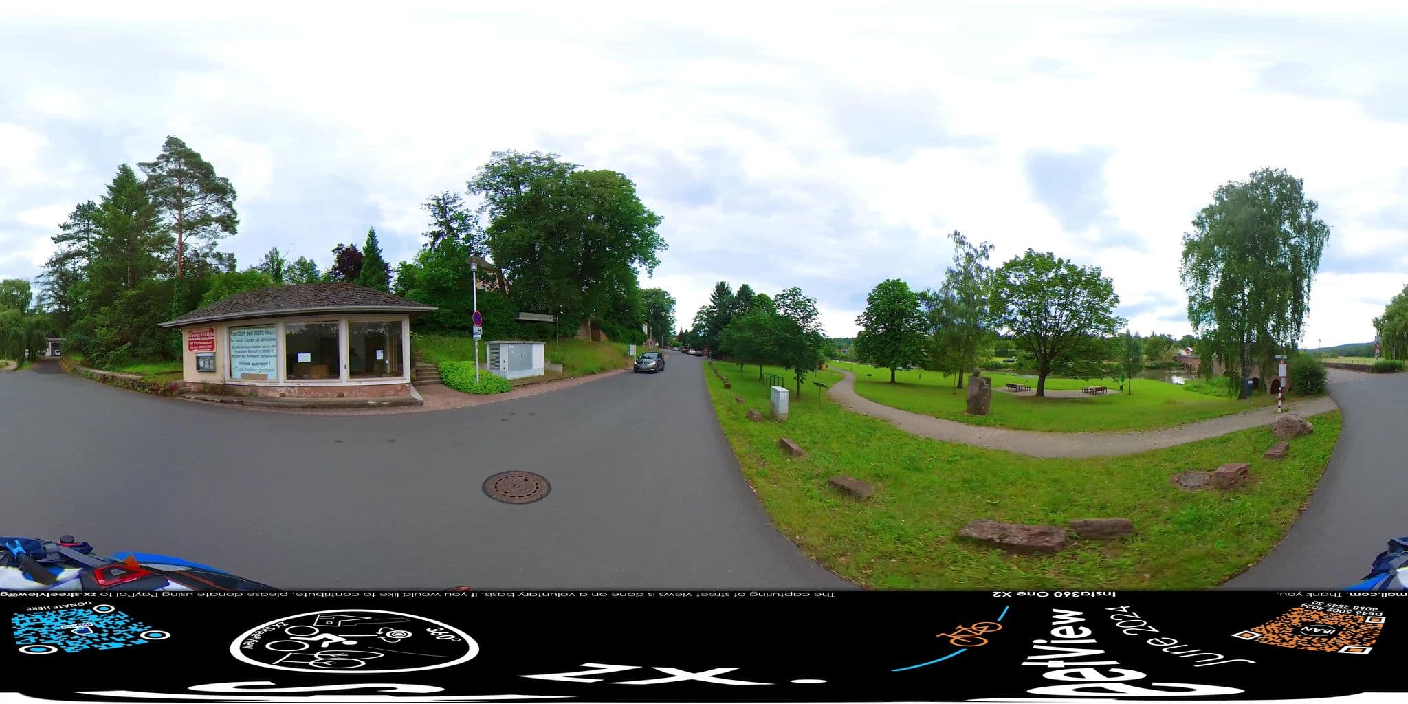 Street view near Pension zum Saale Blick, Euerdorf — © ZXStreetview (CC BY-SA · Mapillary)