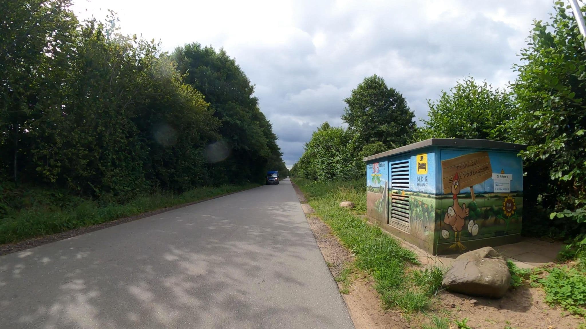 Street view near Dorothea’s Bed & Breakfast, Padenstedt — © veloroute_hamburg (CC BY-SA · Mapillary)
