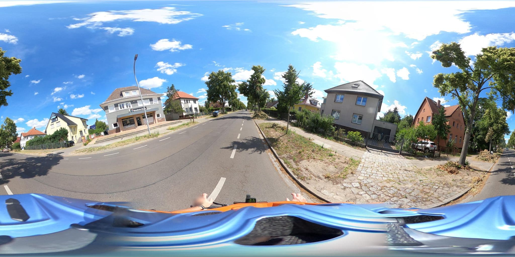 Street view near Exclusives Loft, Klimaanlage, eigener Parkplatz, Netflix, Wallbox, DominosPizza gegenüber!, Falkensee — © ADFC-FKS (CC BY-SA · Mapillary)