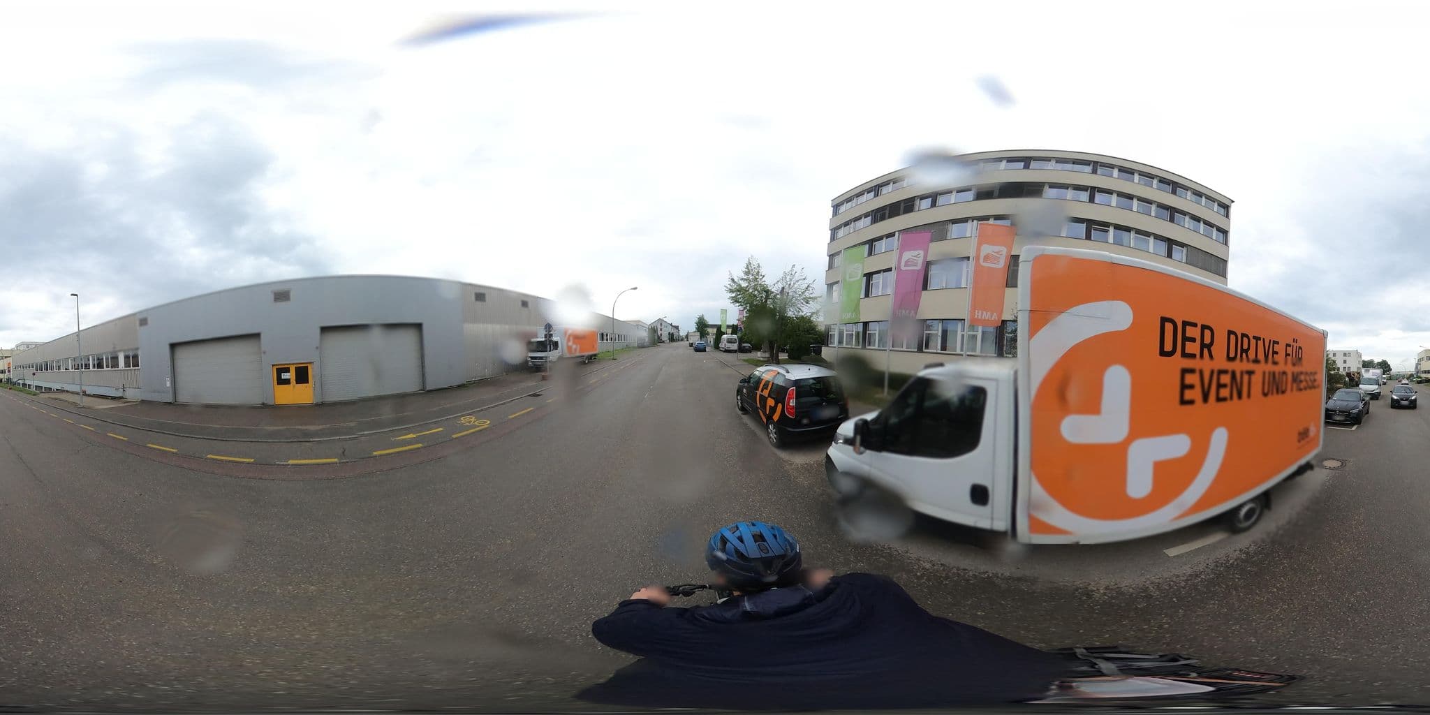 Street view near AMH Airport-Messe-Hotel GmbH, Neuhausen auf den Fildern — © RadNETZ (CC BY-SA · Mapillary)