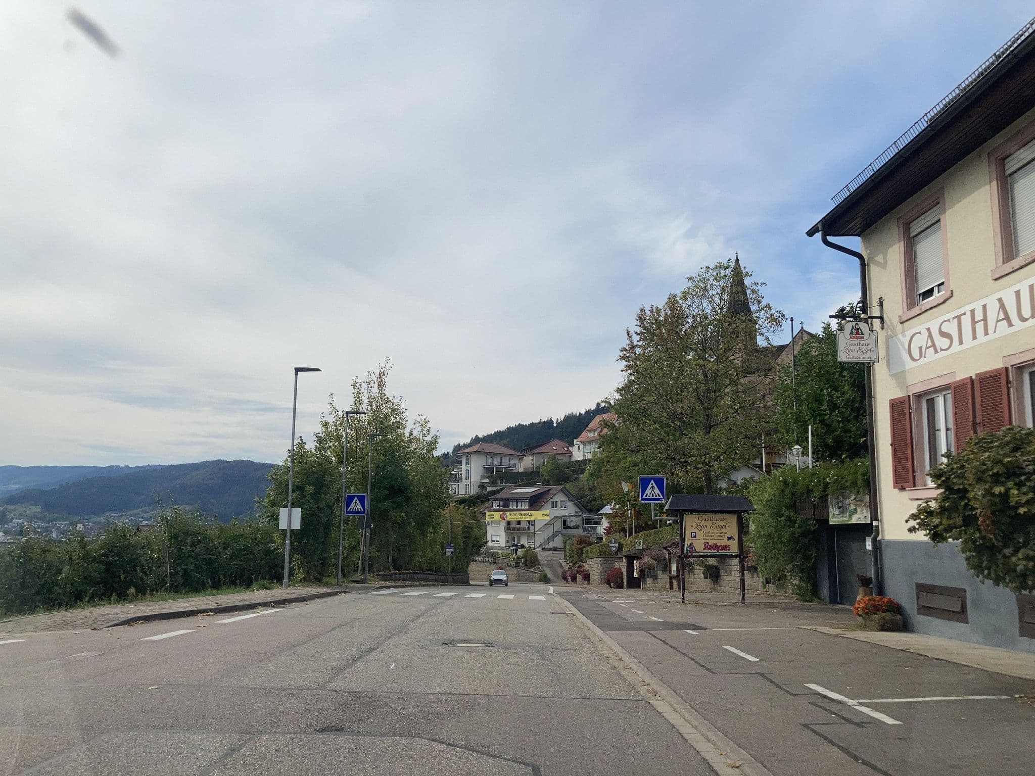 Street view near Gasthaus Zum Engel, Fischerbach — © tasmaniadevil (CC BY-SA · Mapillary)