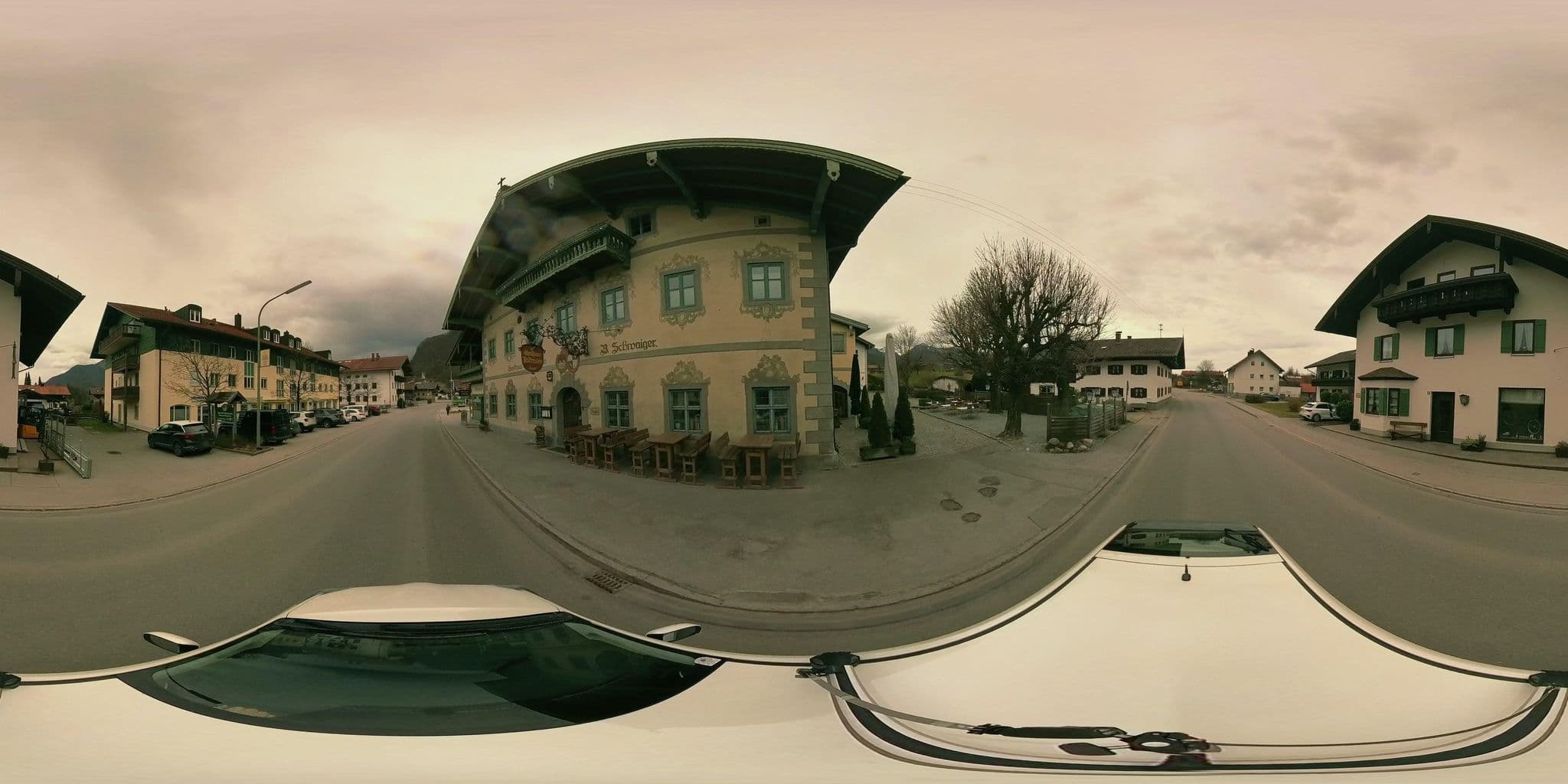 Street view near Gasthof Falkenstein Metzgerei Schwaiger, Flintsbach — © osmplus_org (CC BY-SA · Mapillary)