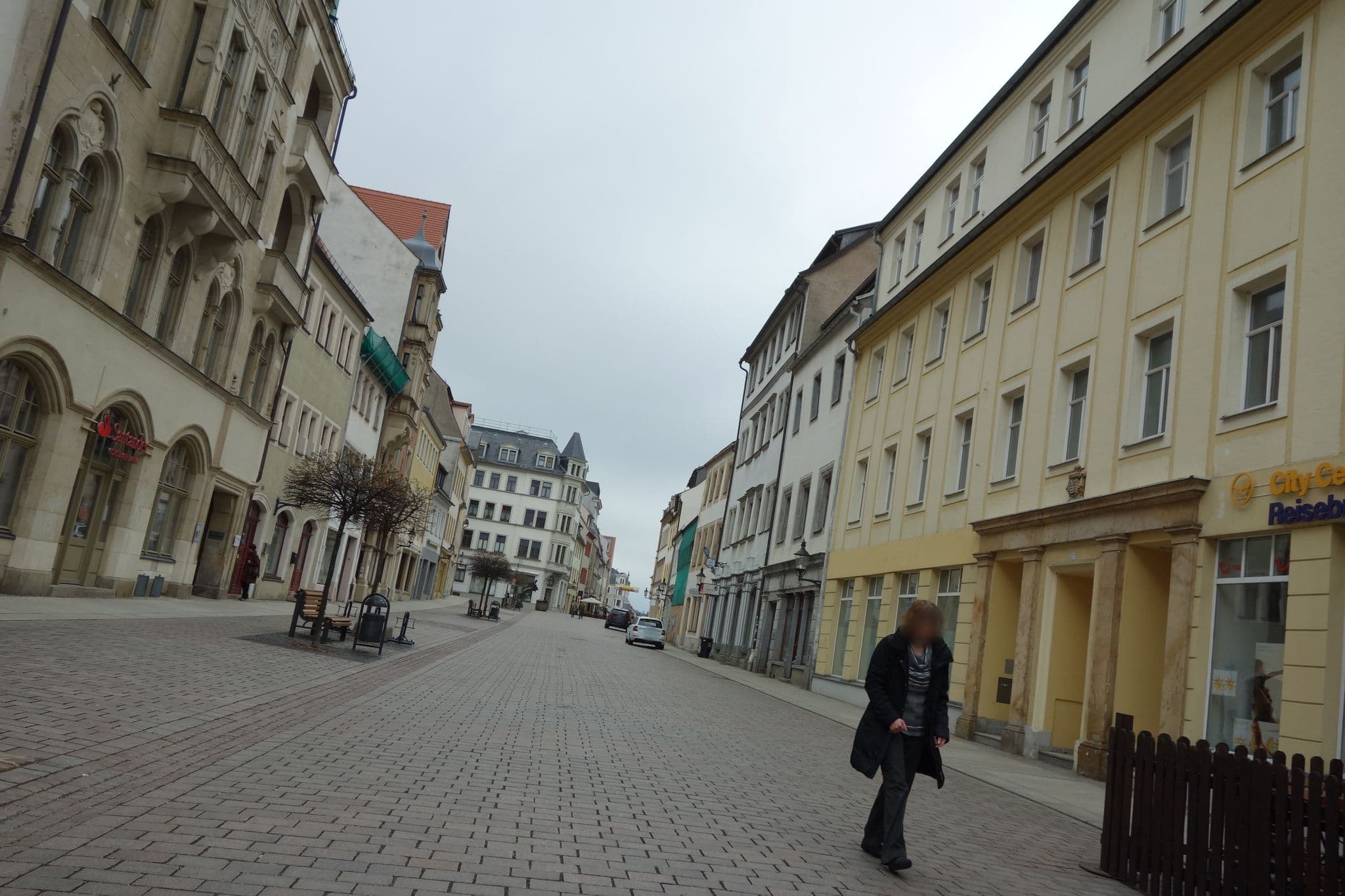 Street view near Pension Bergmann-Welp Freiberg Sachsen, Freiberg — © malenki (CC BY-SA · Mapillary)