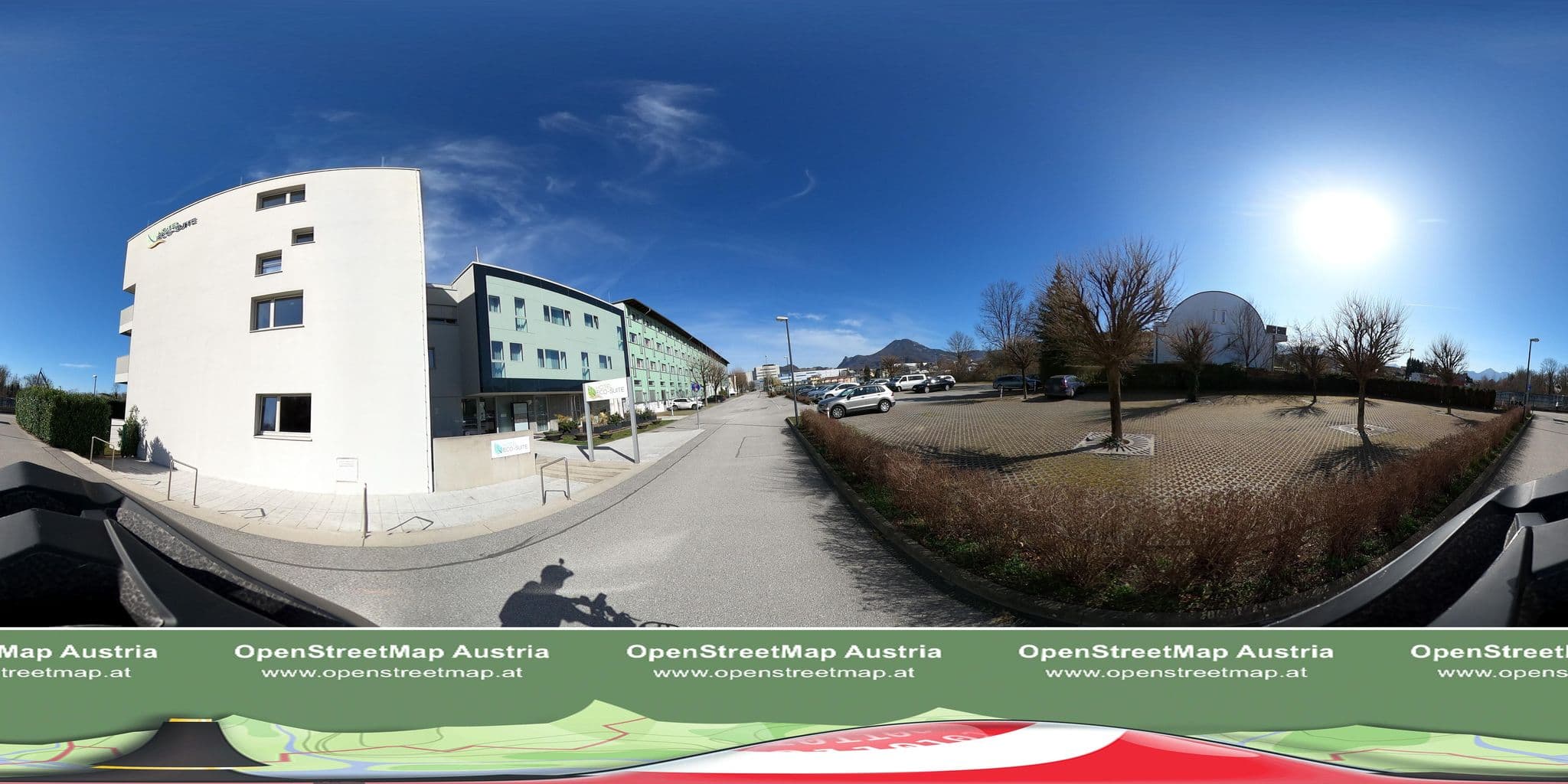 Street view near Eco-Suite Hotel, Freilassing — © OidaHeast (CC BY-SA · Mapillary)