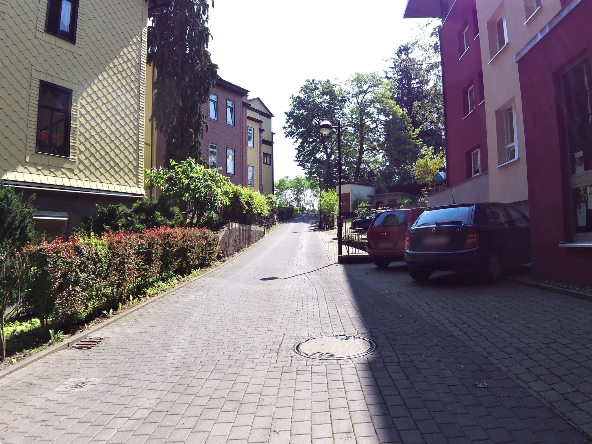 Street view near Haus Rosengart, Friedrichroda — © zoegglmeyr (CC BY-SA · Mapillary)
