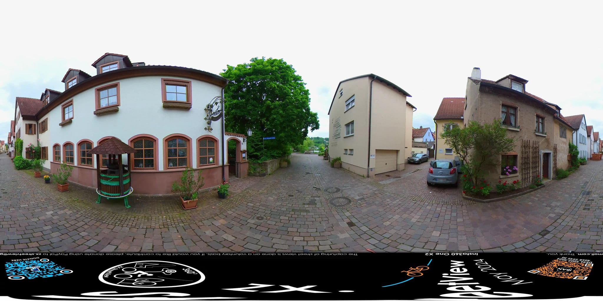 Street view near Haus zum Schlosspark, Margetshöchheim — © ZXStreetview (CC BY-SA · Mapillary)