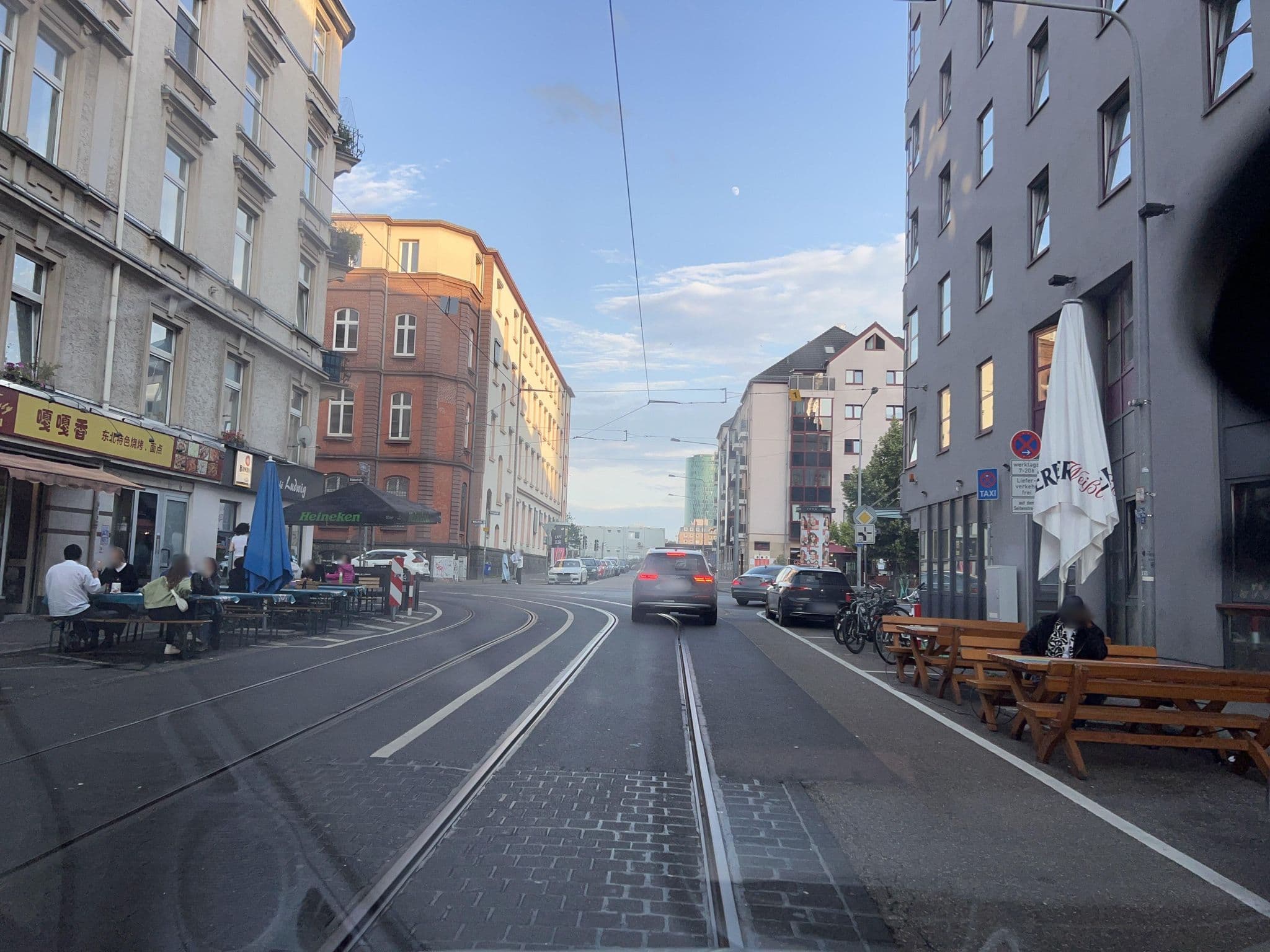 Street view near Bristol Hotel Frankfurt, Frankfurt am Main