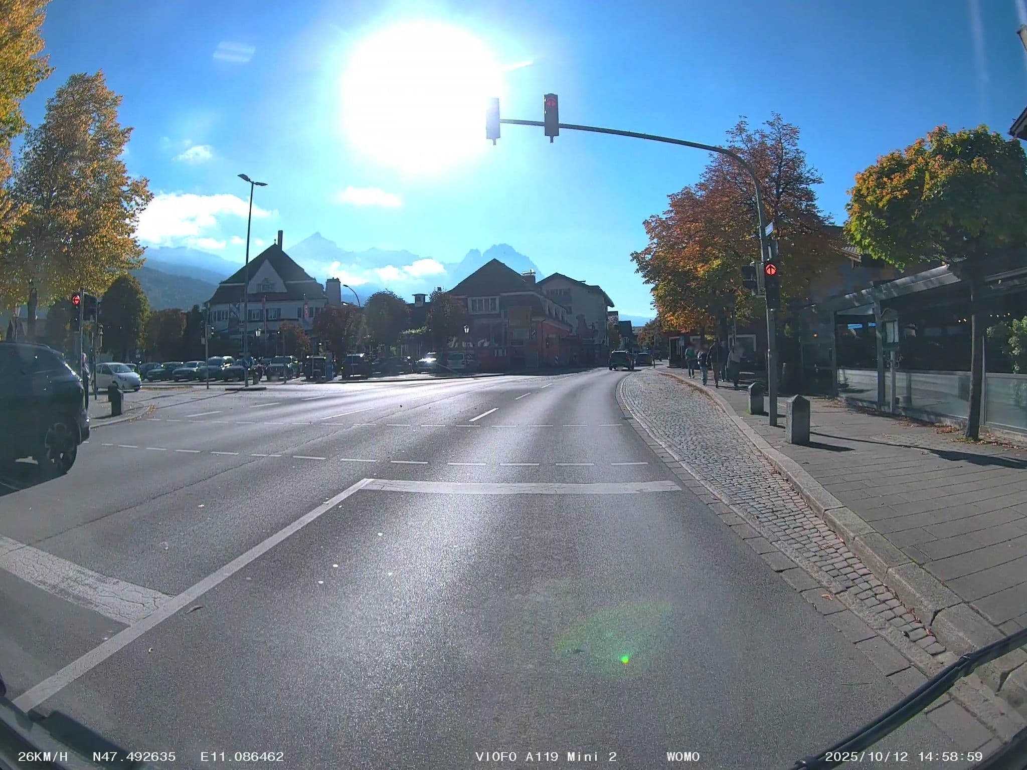 Street view near Atlas Posthotel, Garmisch-Partenkirchen
