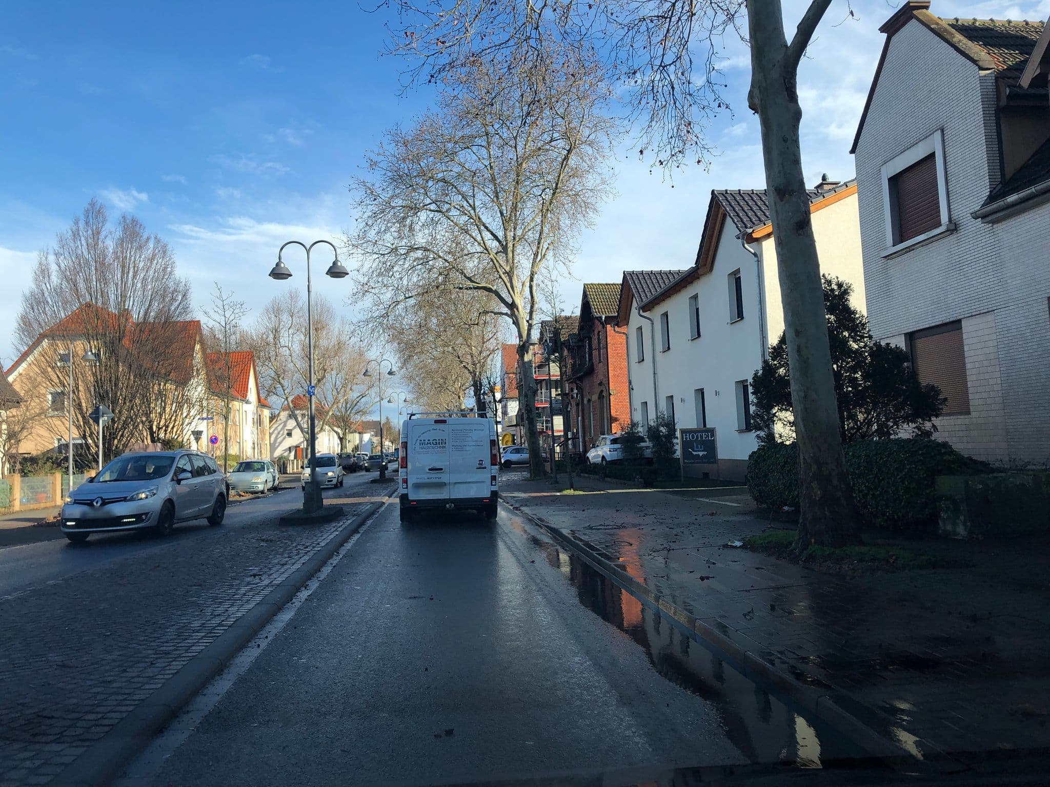 Street view near Hotel LU, Gartenstadt — © knistertoni (CC BY-SA · Mapillary)