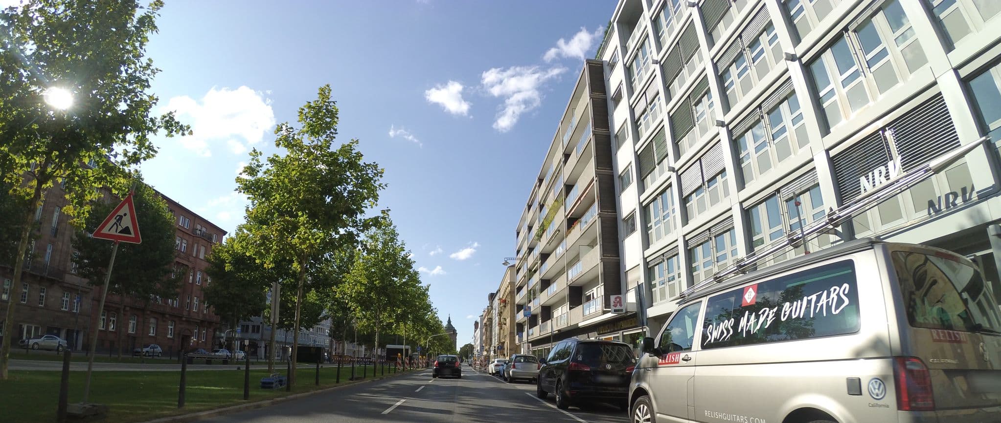 Street view near Wasserturmhotel Mannheim, Mannheim — © teddy73 (CC BY-SA · Mapillary)