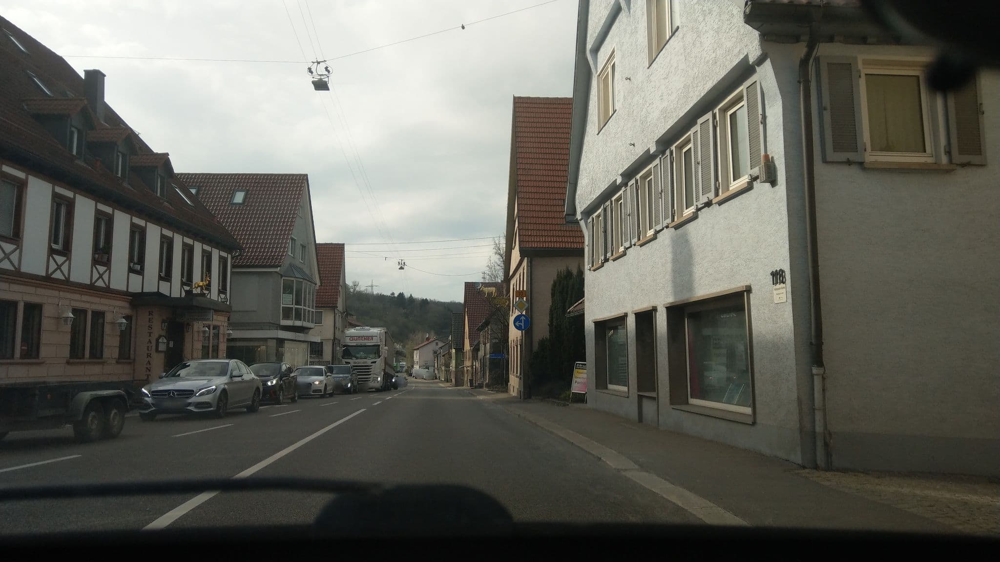 Street view near Gästehaus Kuchen, Kuchen — © 5rmft (CC BY-SA · Mapillary)