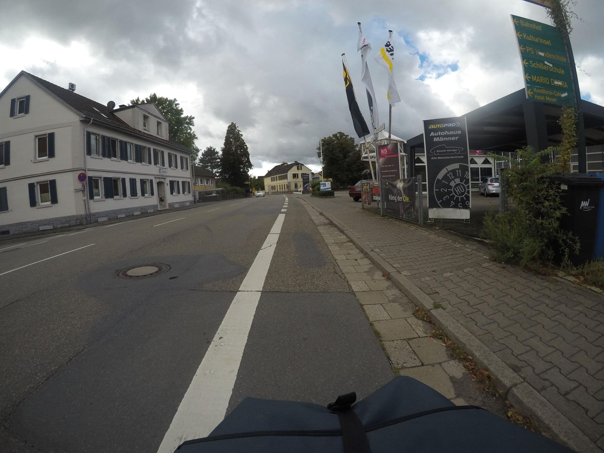 Street view near Hotel Moser, Gernsheim — © mfa (CC BY-SA · Mapillary)