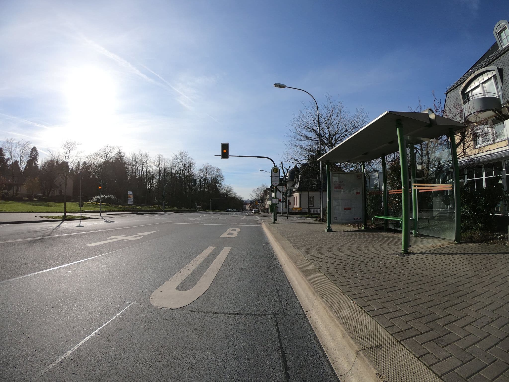 Street view near Tandreas Hotel & Restaurant, Gießen — © grinninghamster (CC BY-SA · Mapillary)